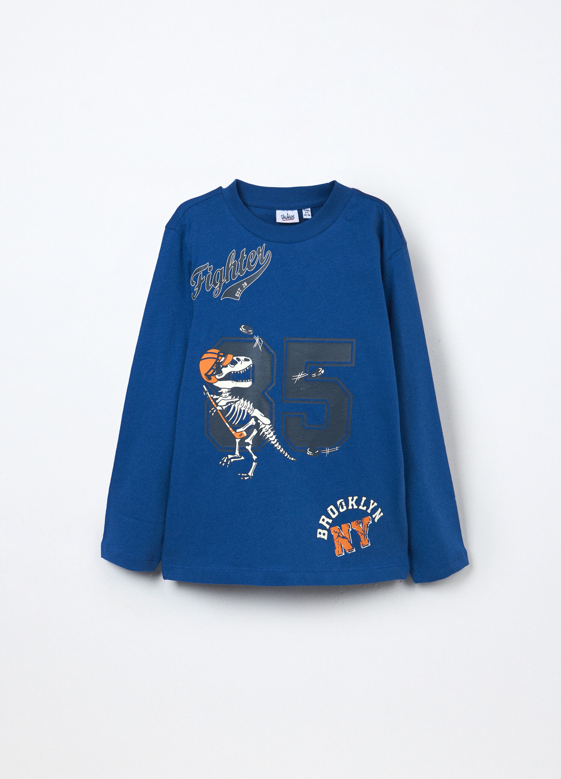 T-shirt in jersey di puro cotone bambino_0