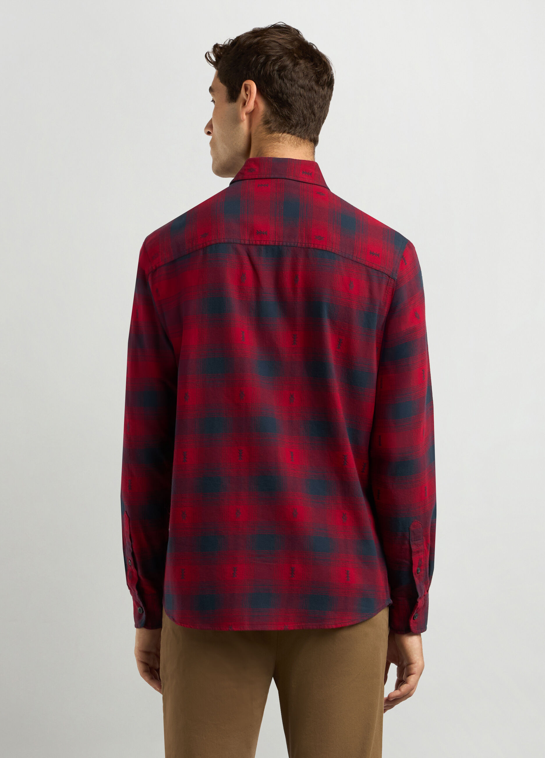 Overshirt in puro cotone uomo_1