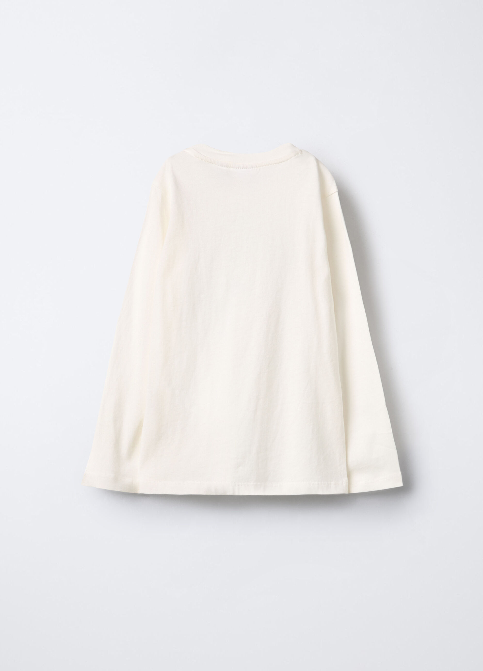 T-shirt in jersey di puro cotone bambina_1