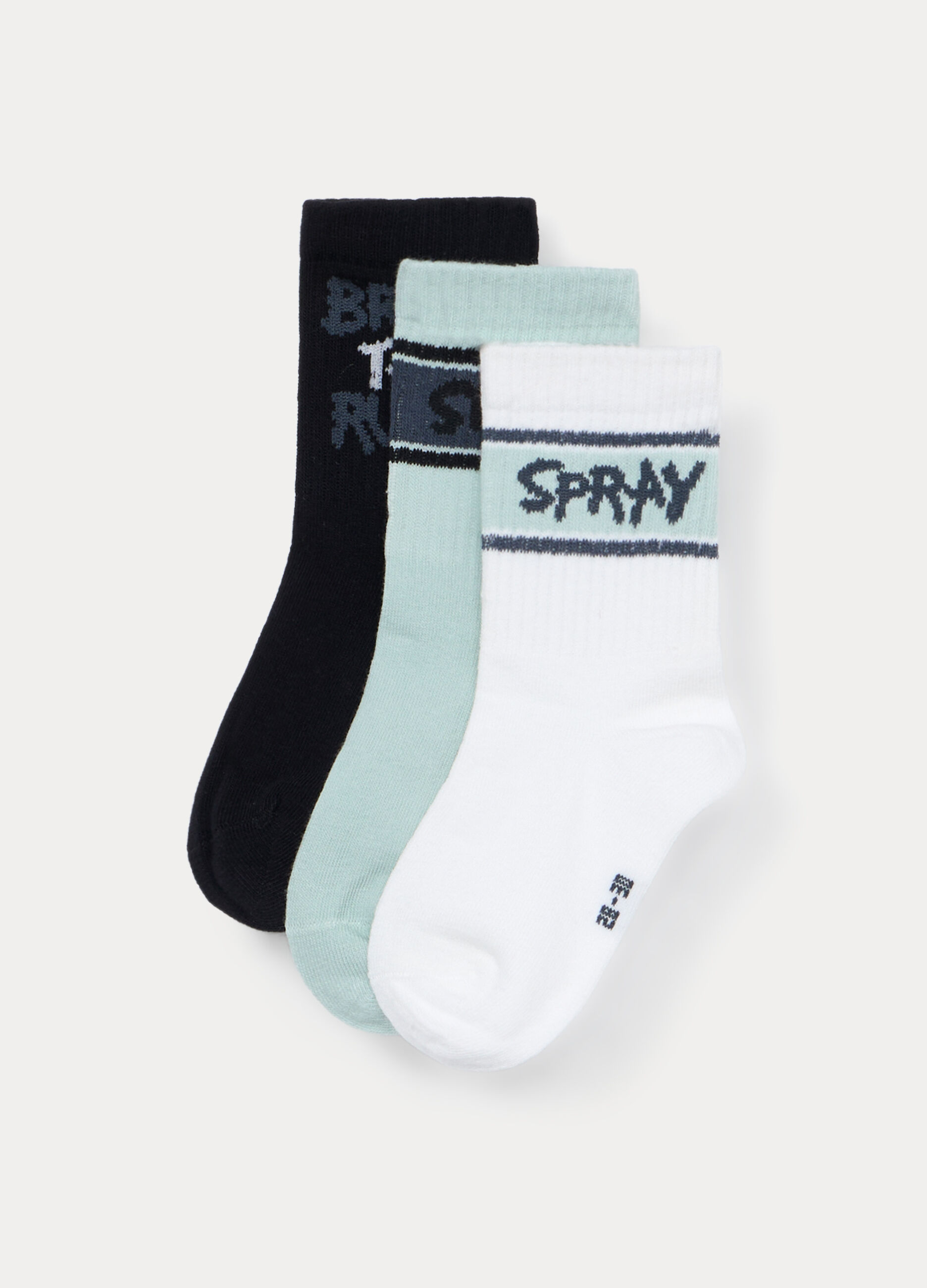 Pack 3 calze sportive in spugna stretch_0