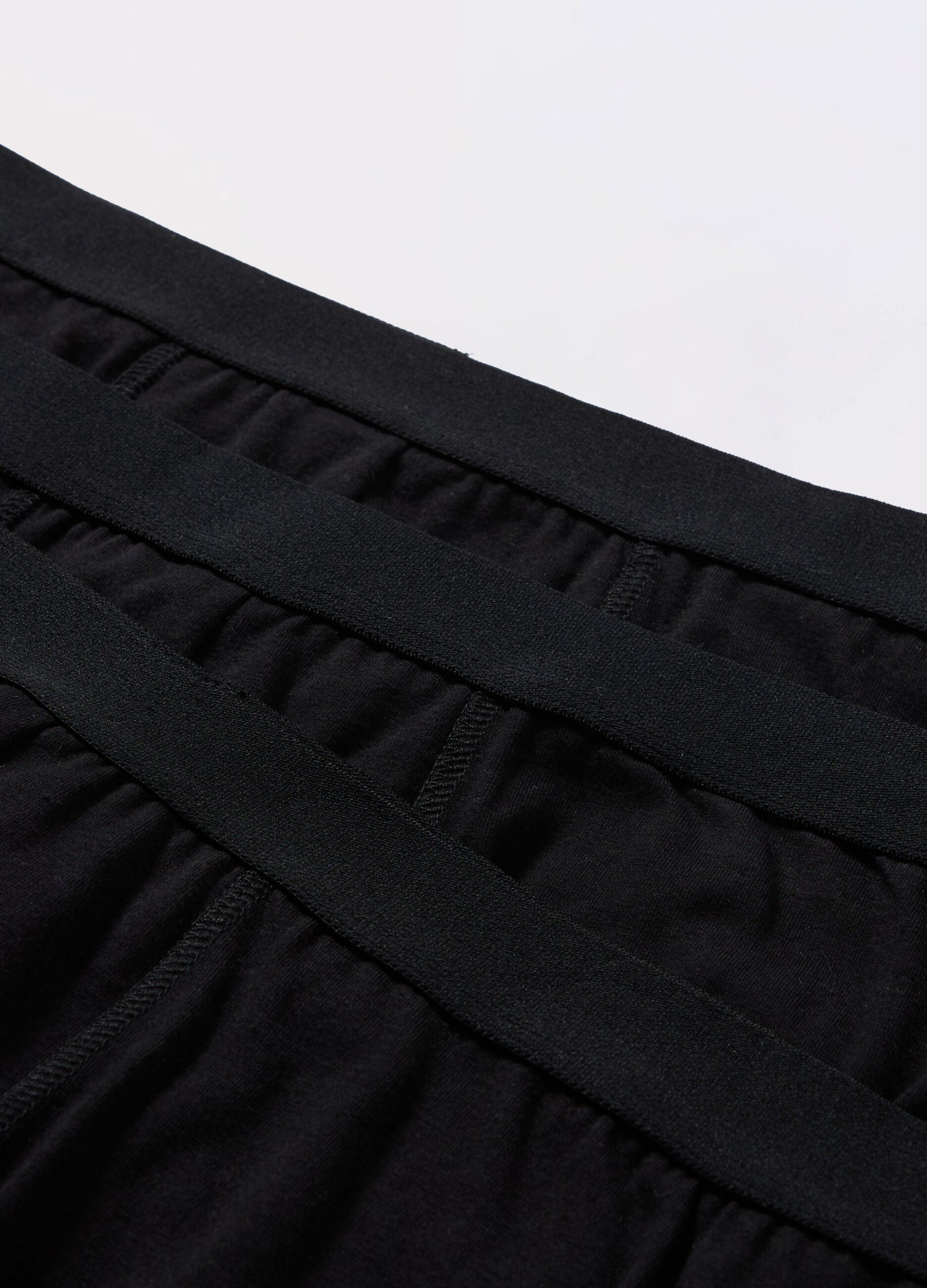 3 pack boxer in cotone strech tinta unita uomo_2