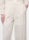 Pantaloni fit regular in sangallo di puro cotone donna_2