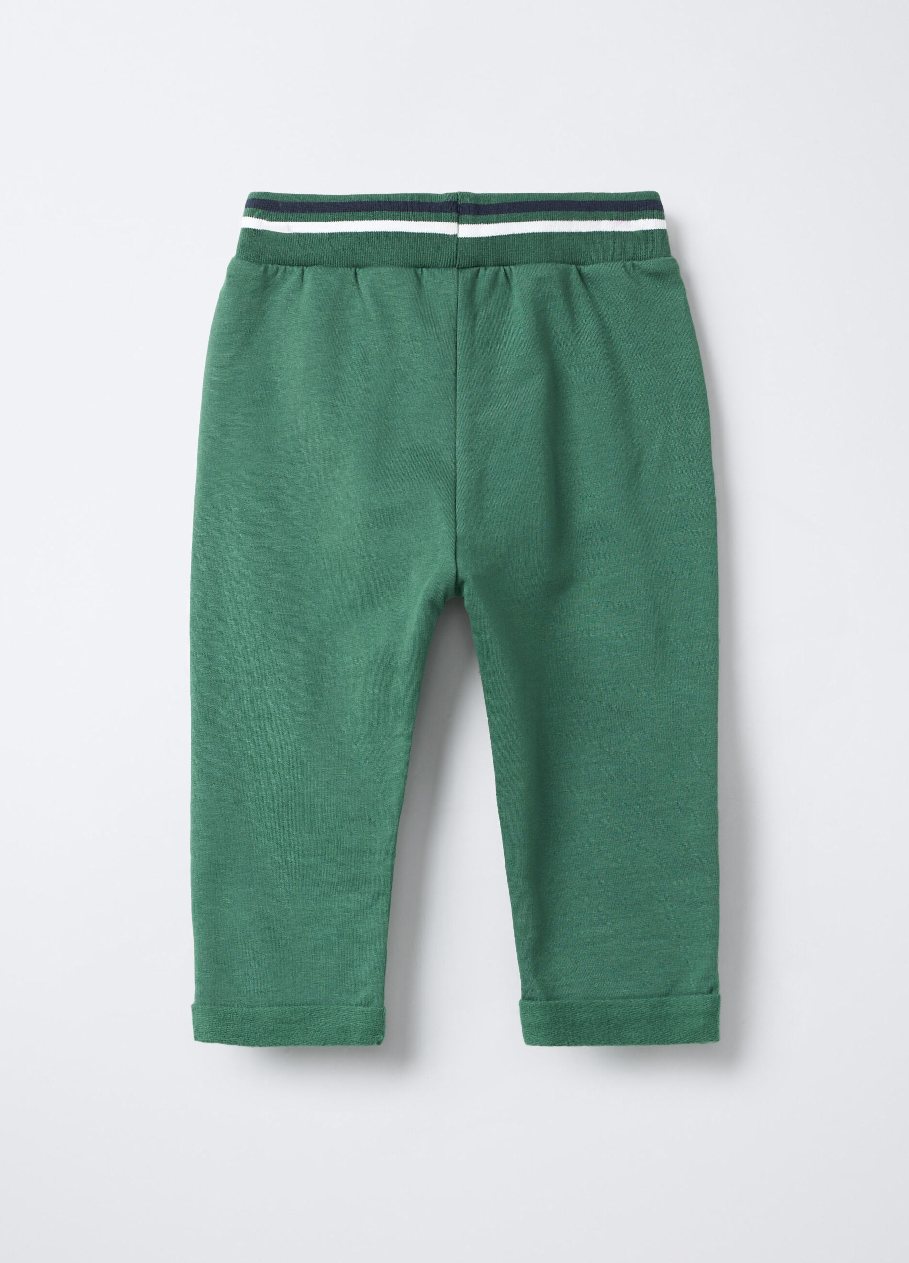 Jogger in puro cotone garzato Fit Regular bimbo_1