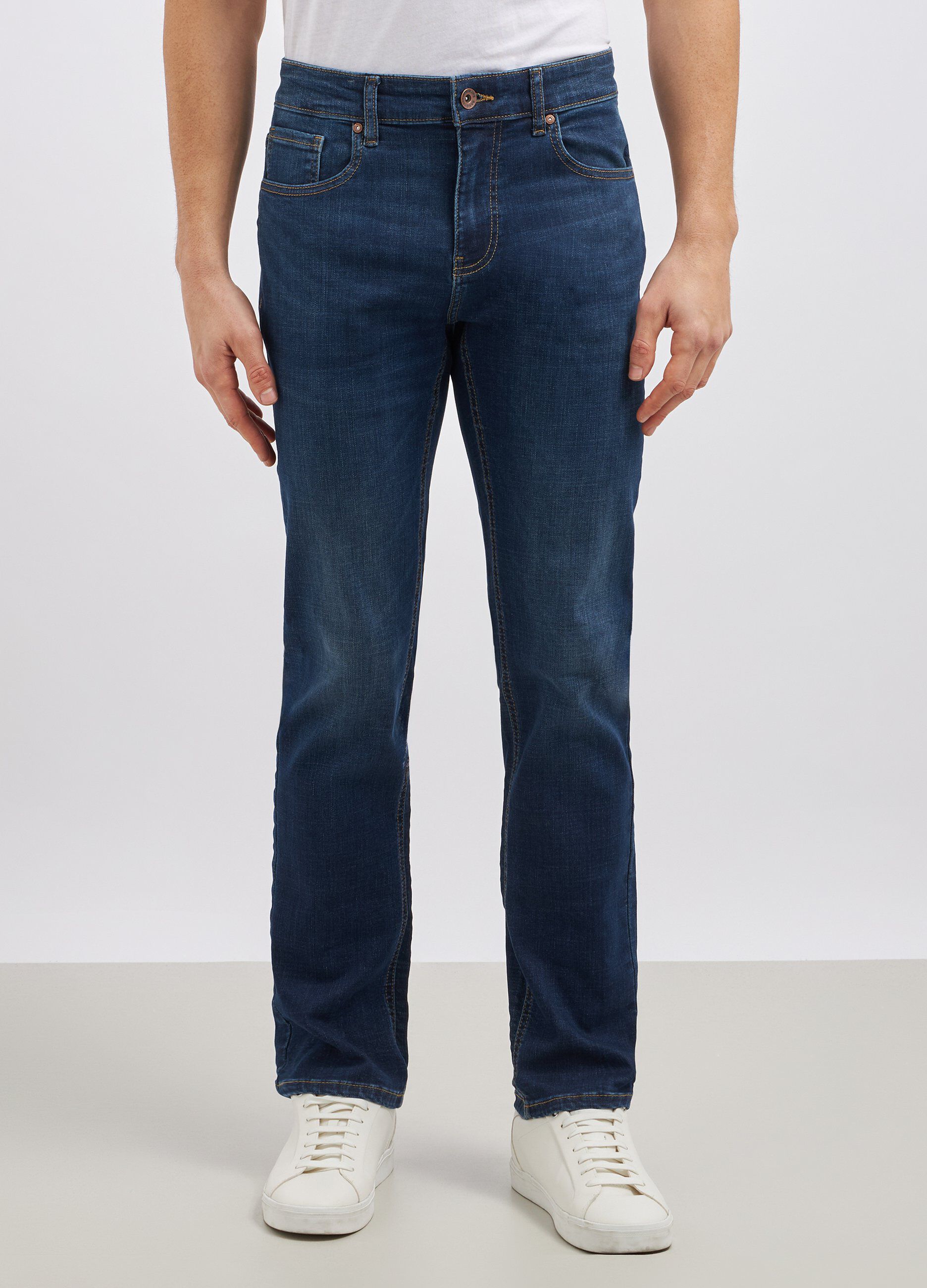 Jeans in misto cotone stretch uomo_1