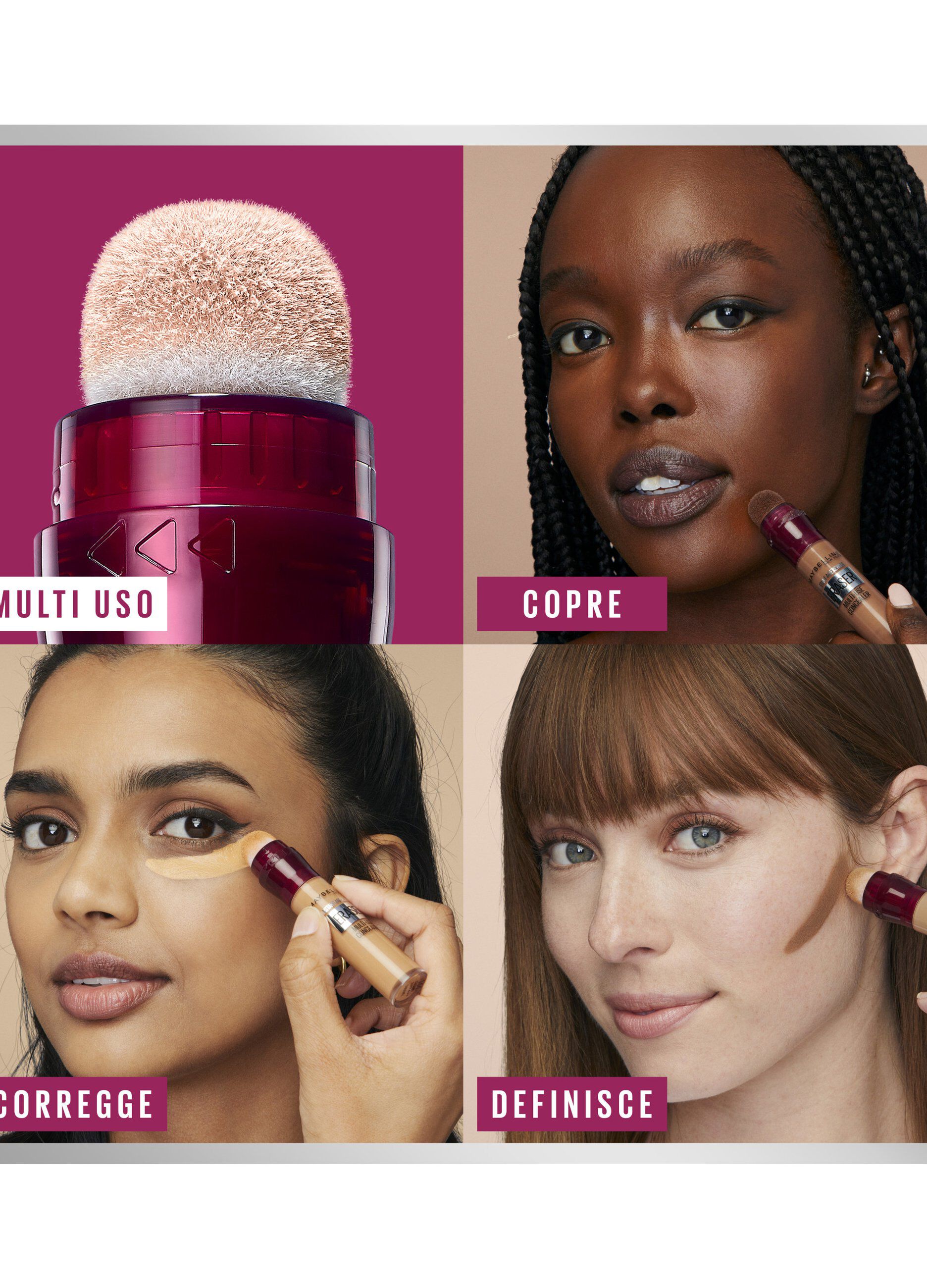 Maybelline New York Correttore Liquido Il Cancella Età, con Bacche di Goji e Haloxyl, Copre Occhiaie e Piccole Rughe, 145 Warm Olive, 6.8 ml.