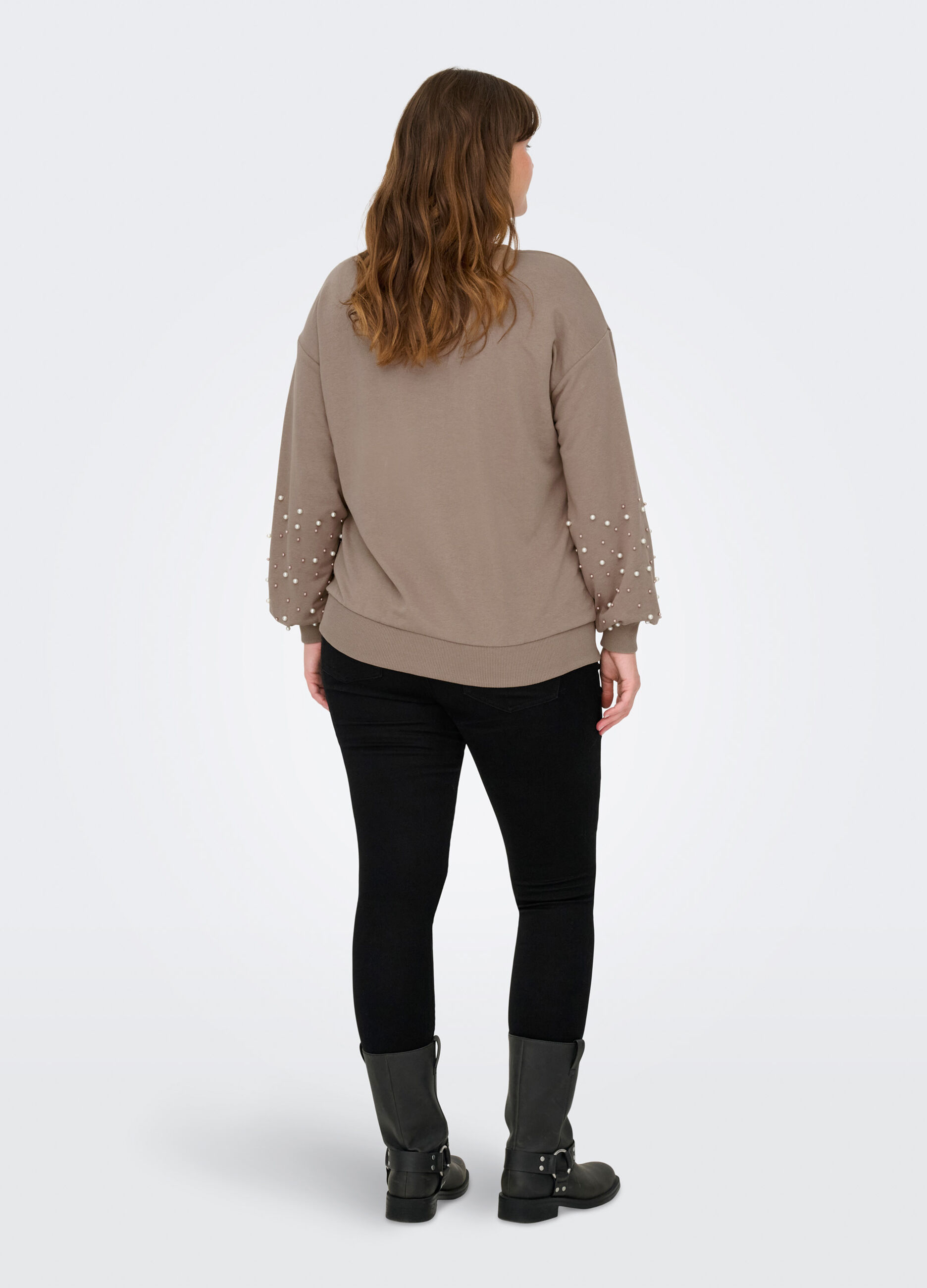 Felpa a maniche lunghe regular fit_1