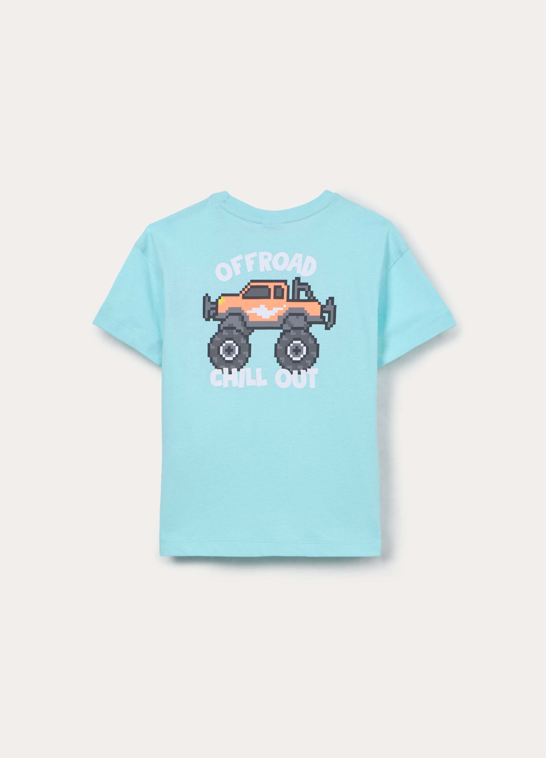 T-shirt in jersey di puro cotone bambino_1