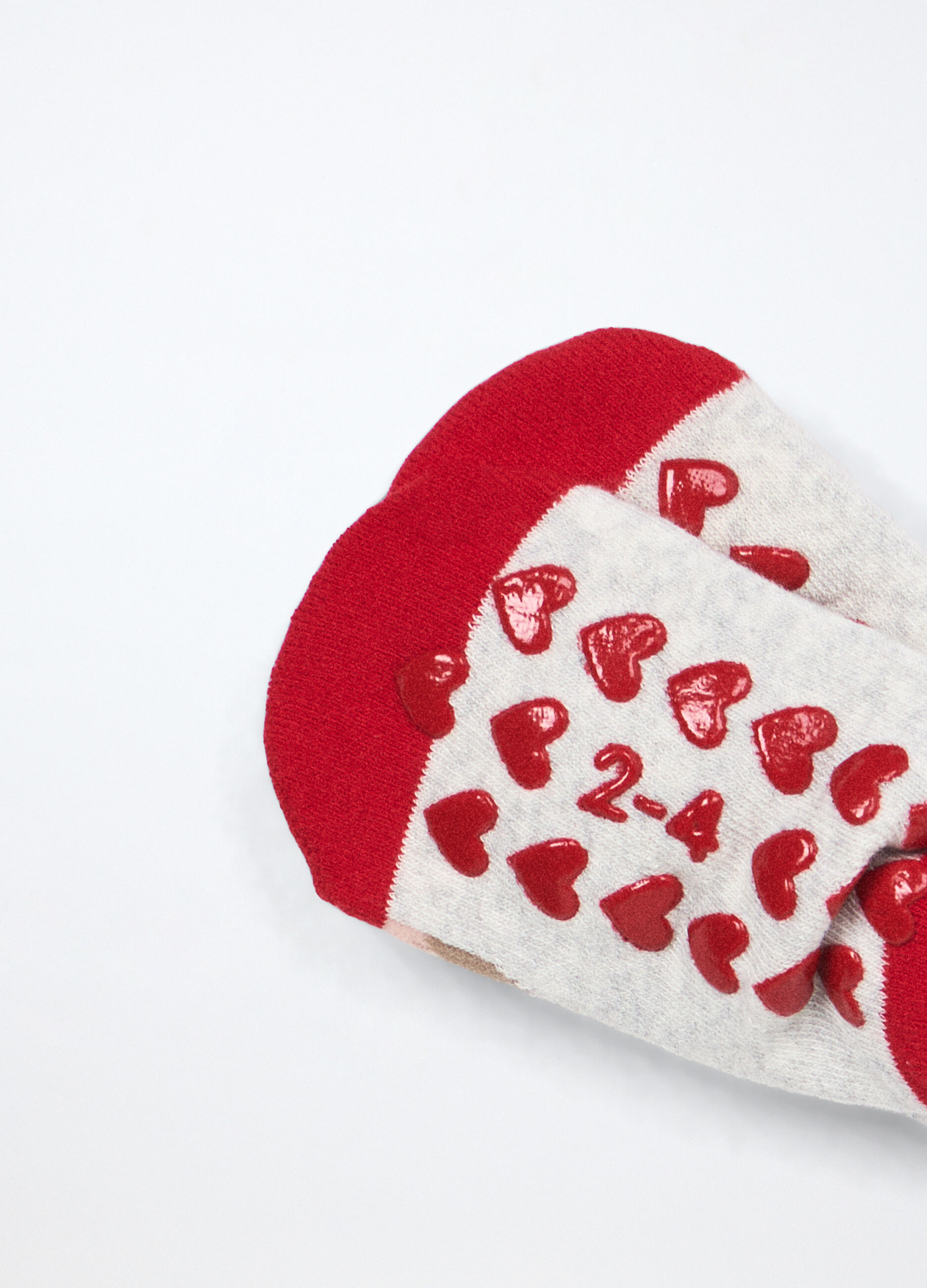 Calze corte antiscivolo in spugna bambina_2