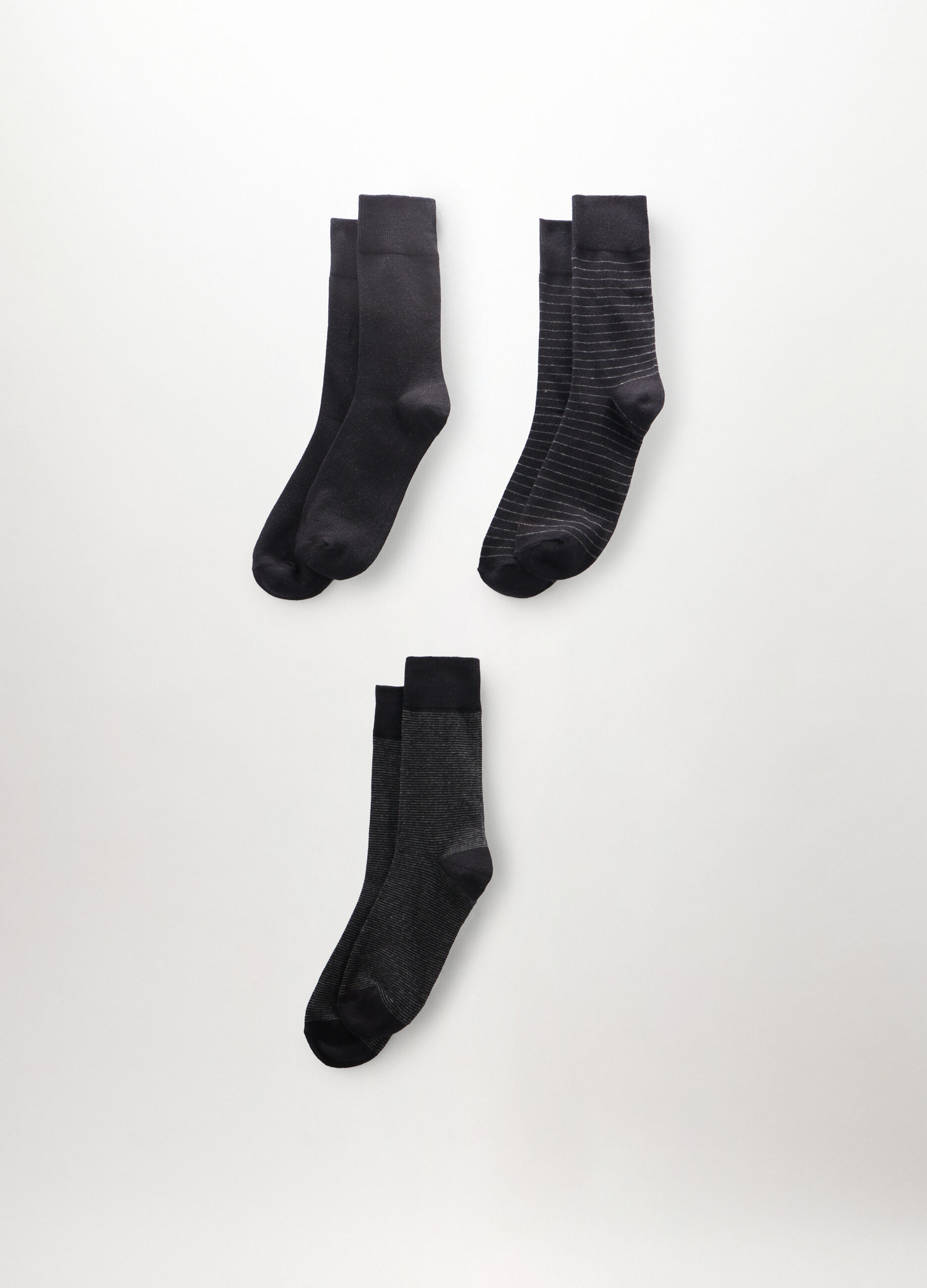 3 Pack calze corte in misto cotone uomo_0