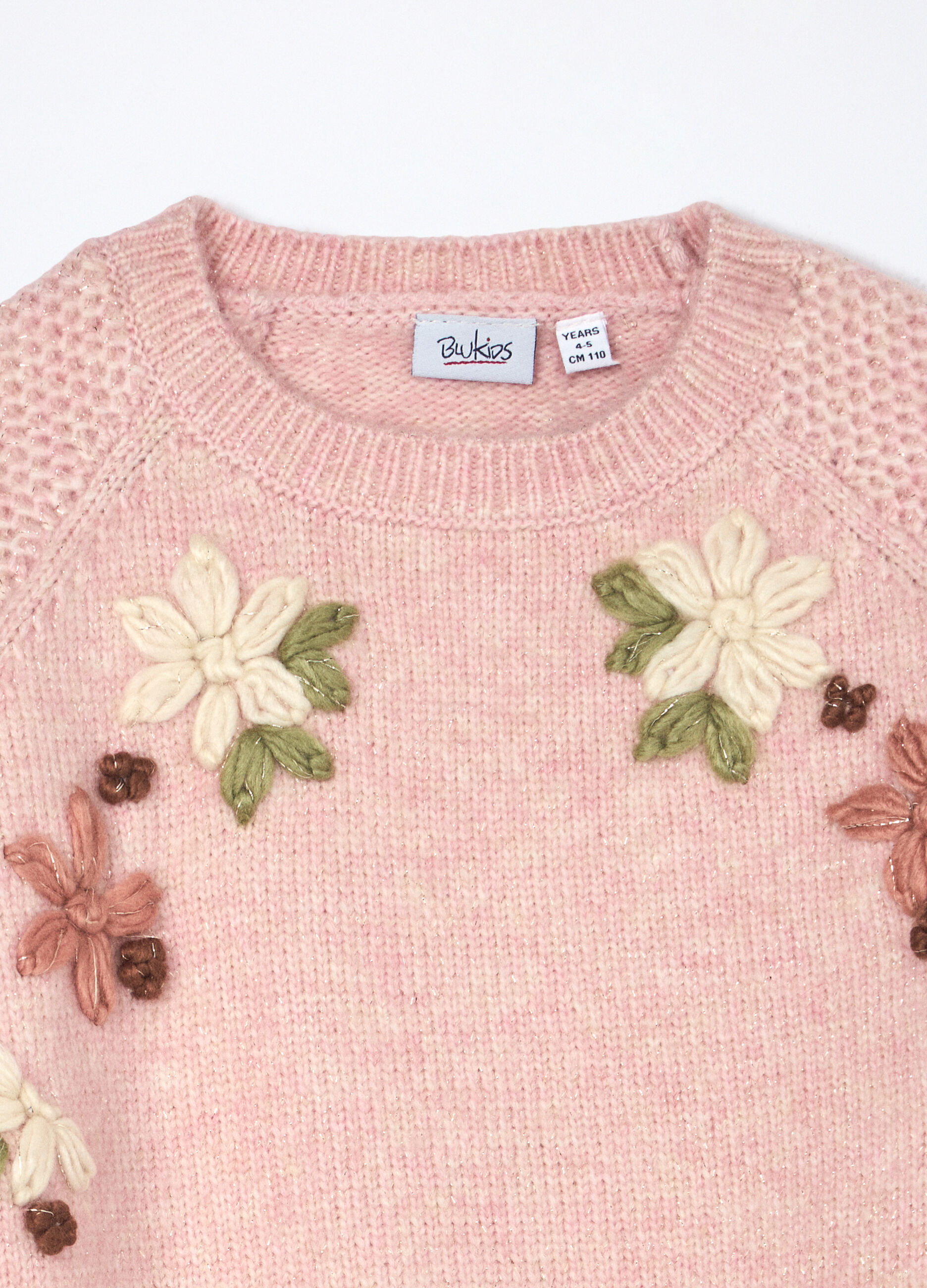 Tricot con ricami bambina_2