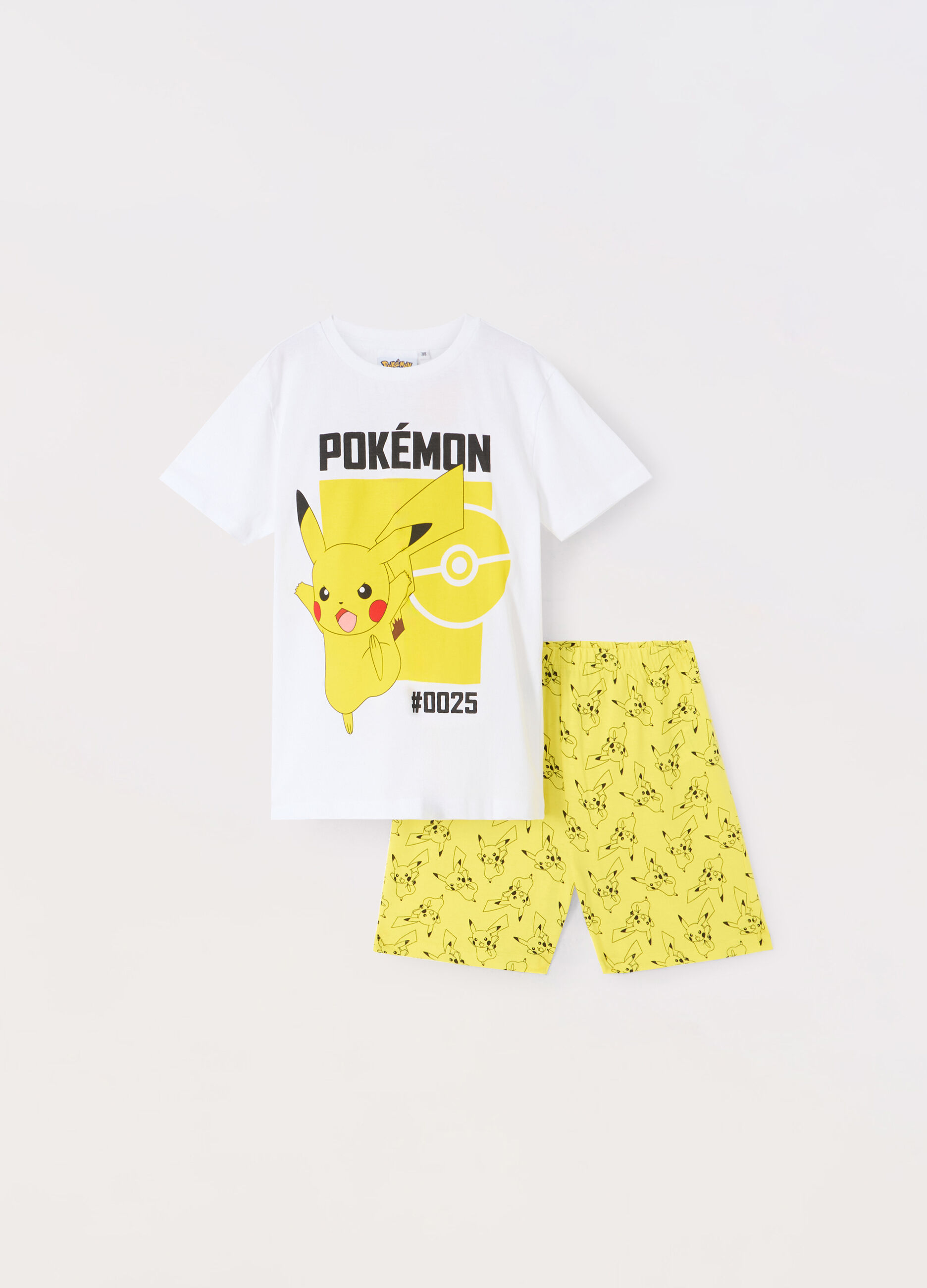 Set pigiama corto Pokémon bambino