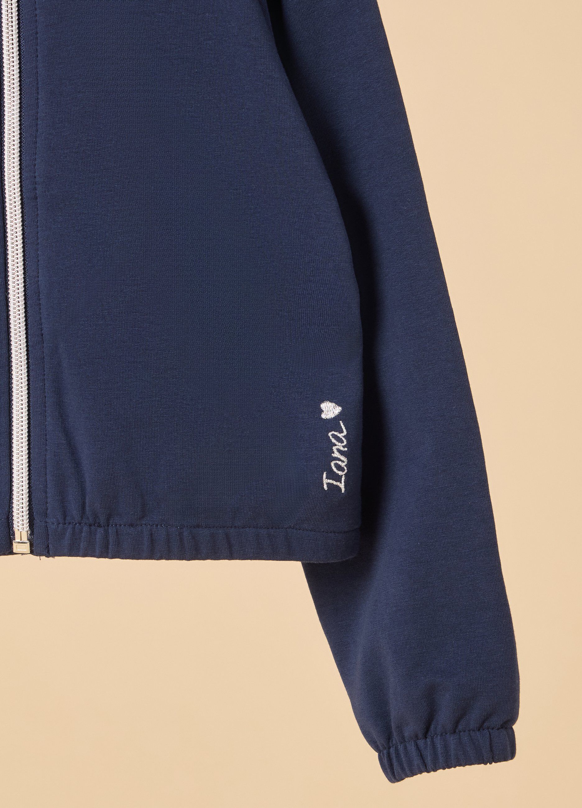Felpa IANA in cotone stretch bambina_1