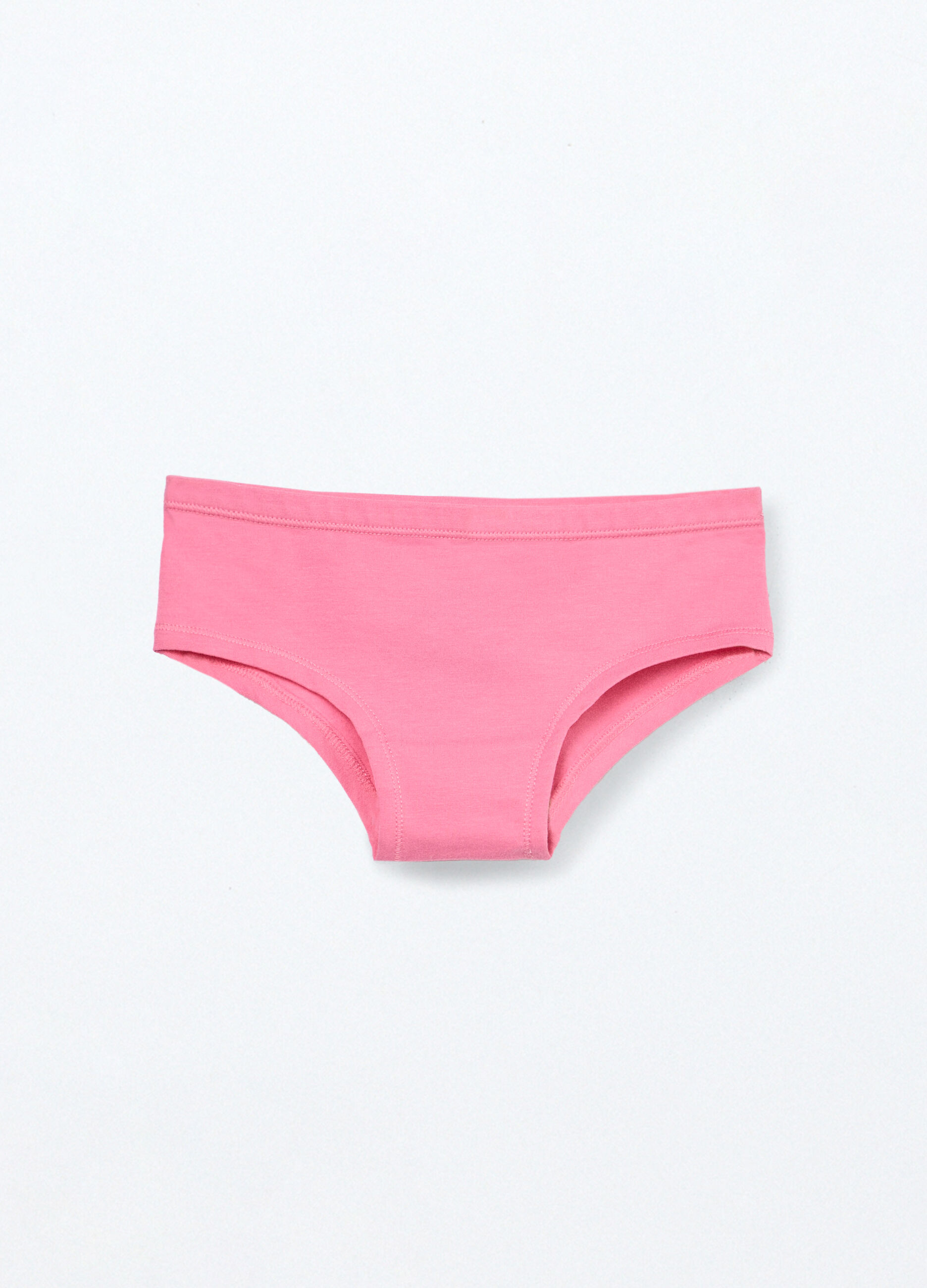 Slip in jersey di cotone stretch bambina_0