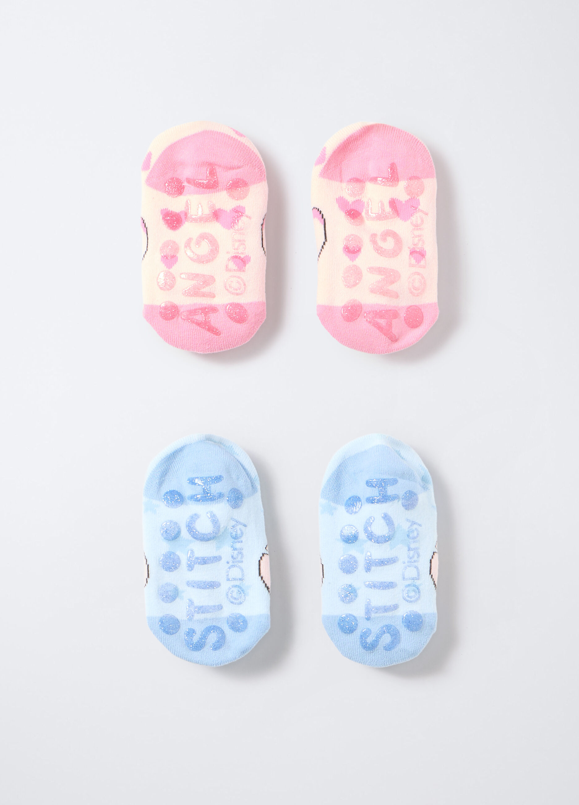 Pack 2 calze corte antiscivolo Disney bambina_1