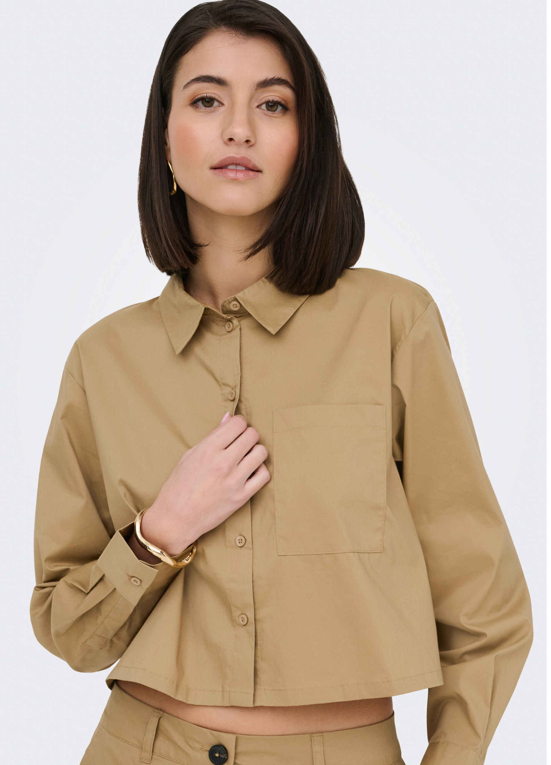 Camicia cropped fit_3