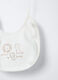 Pack 2 bavaglini in interlock di puro cotone neonata_1
