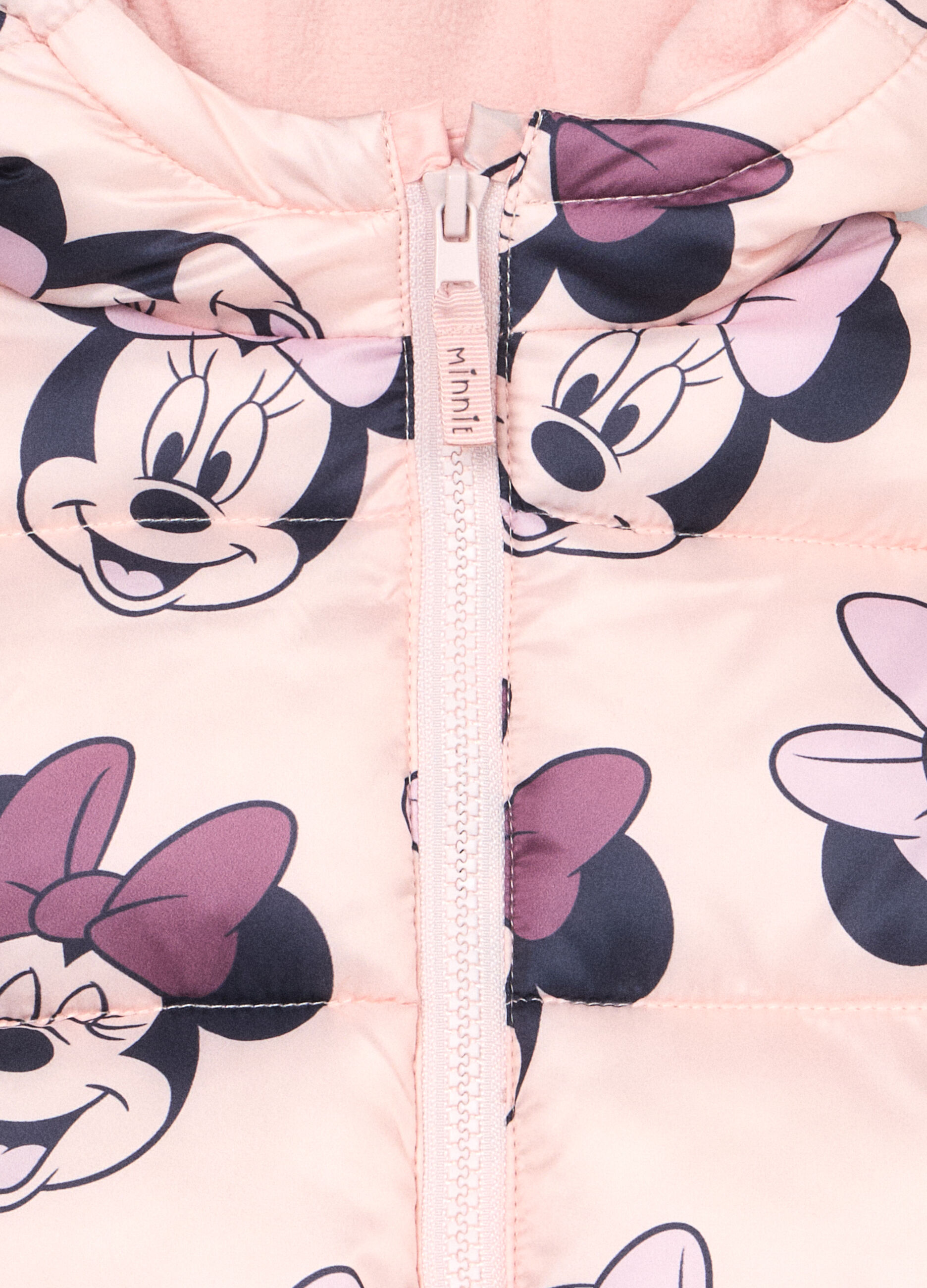 Giubbino imbottito con cappuccio neonata_2