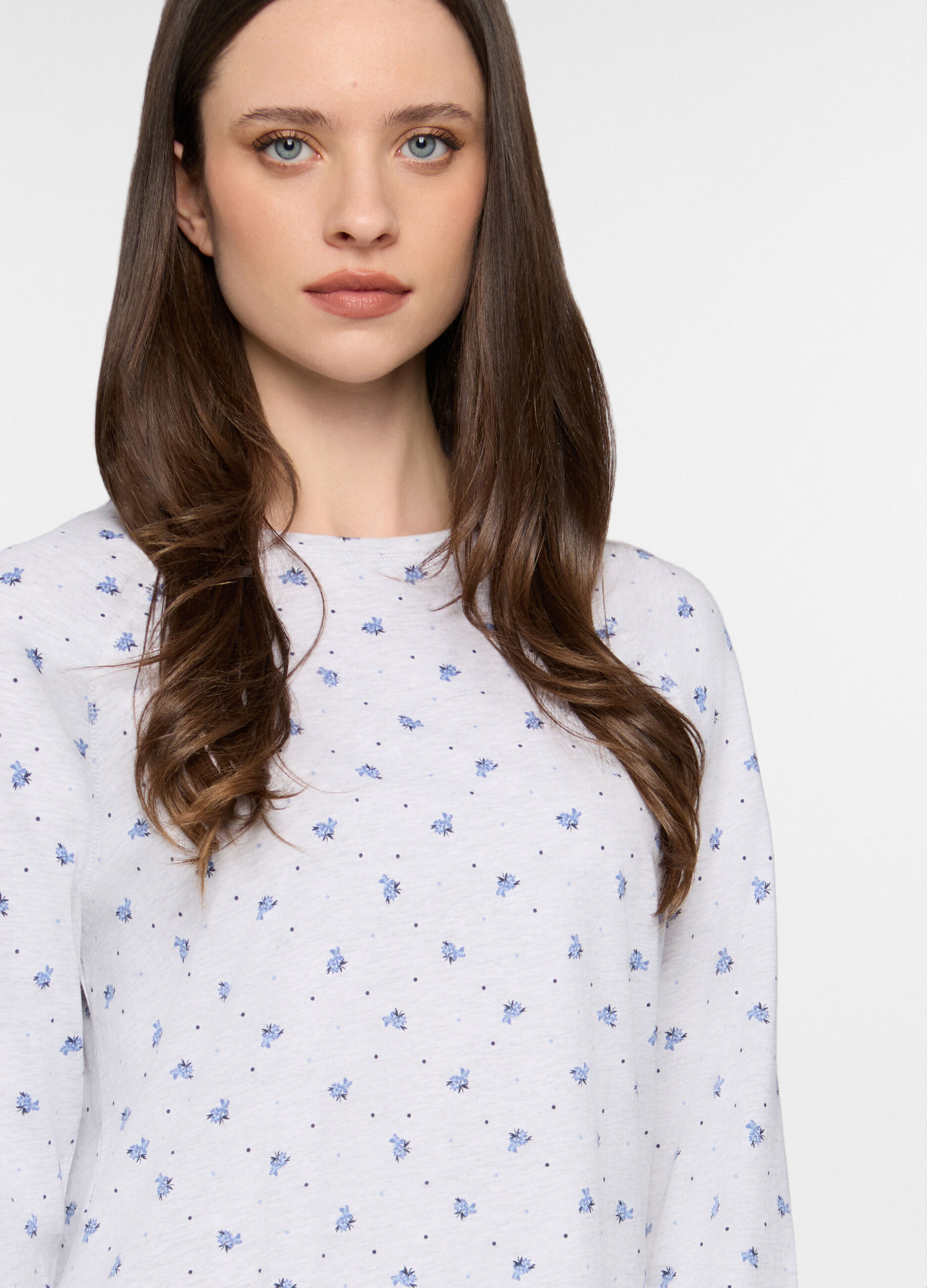 Top pigiama girocollo donna_2