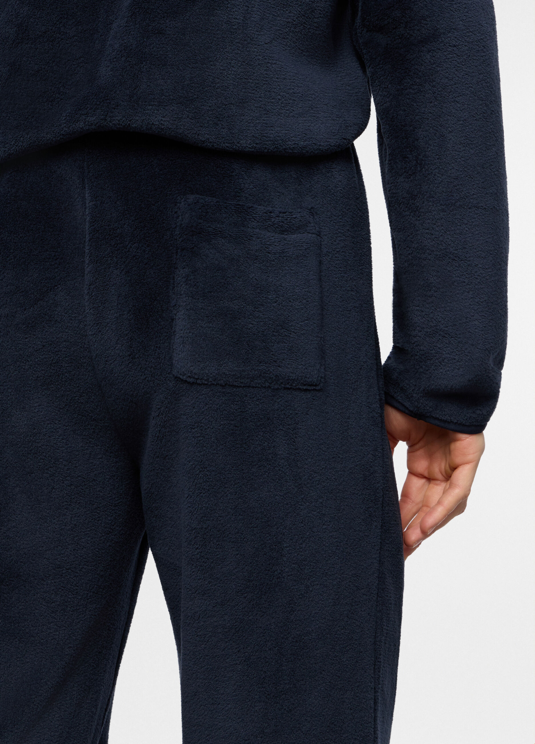 Pantalone del pigiama in pile uomo_2