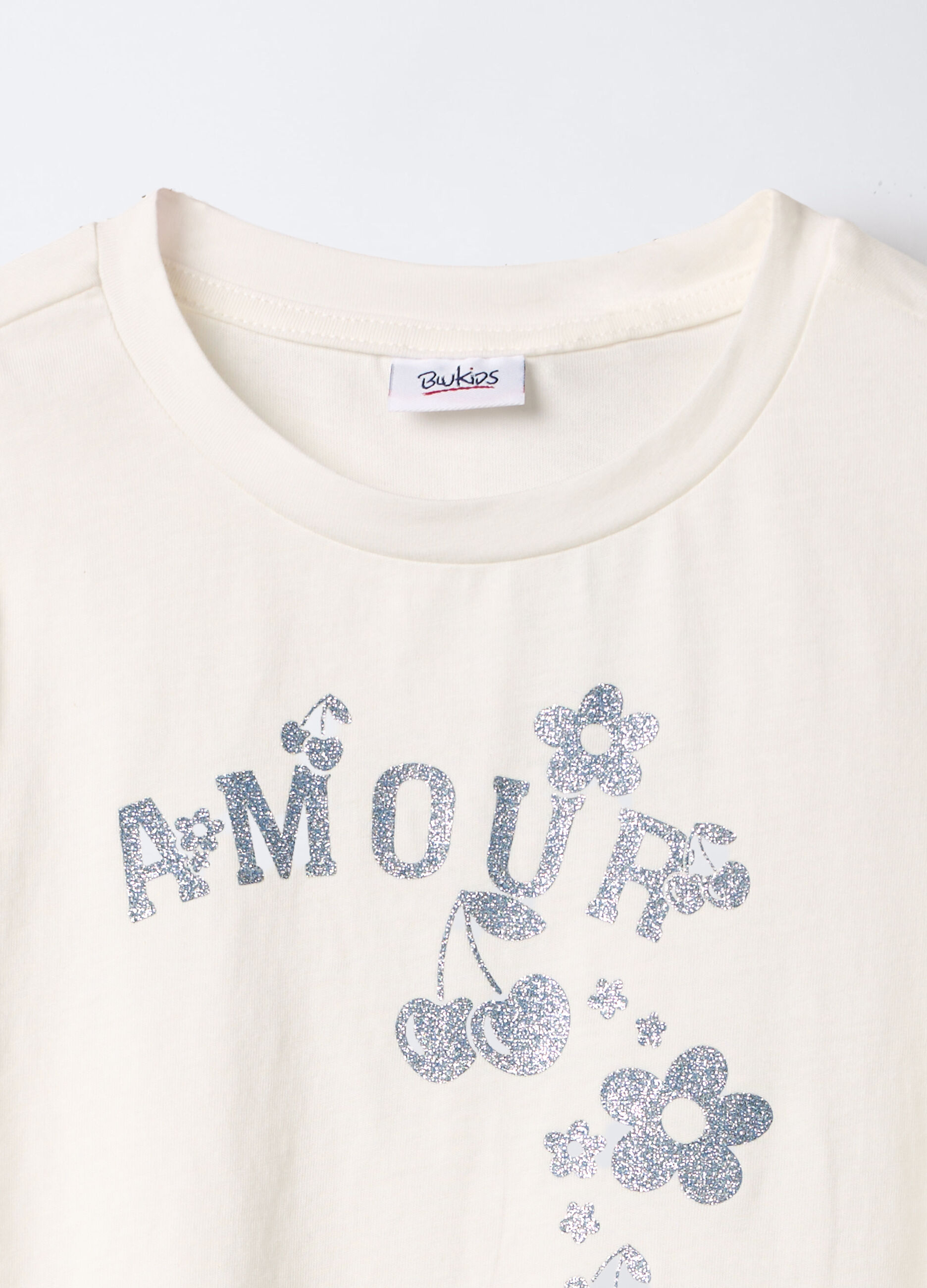 T-shirt in jersey di puro cotone bambina_2