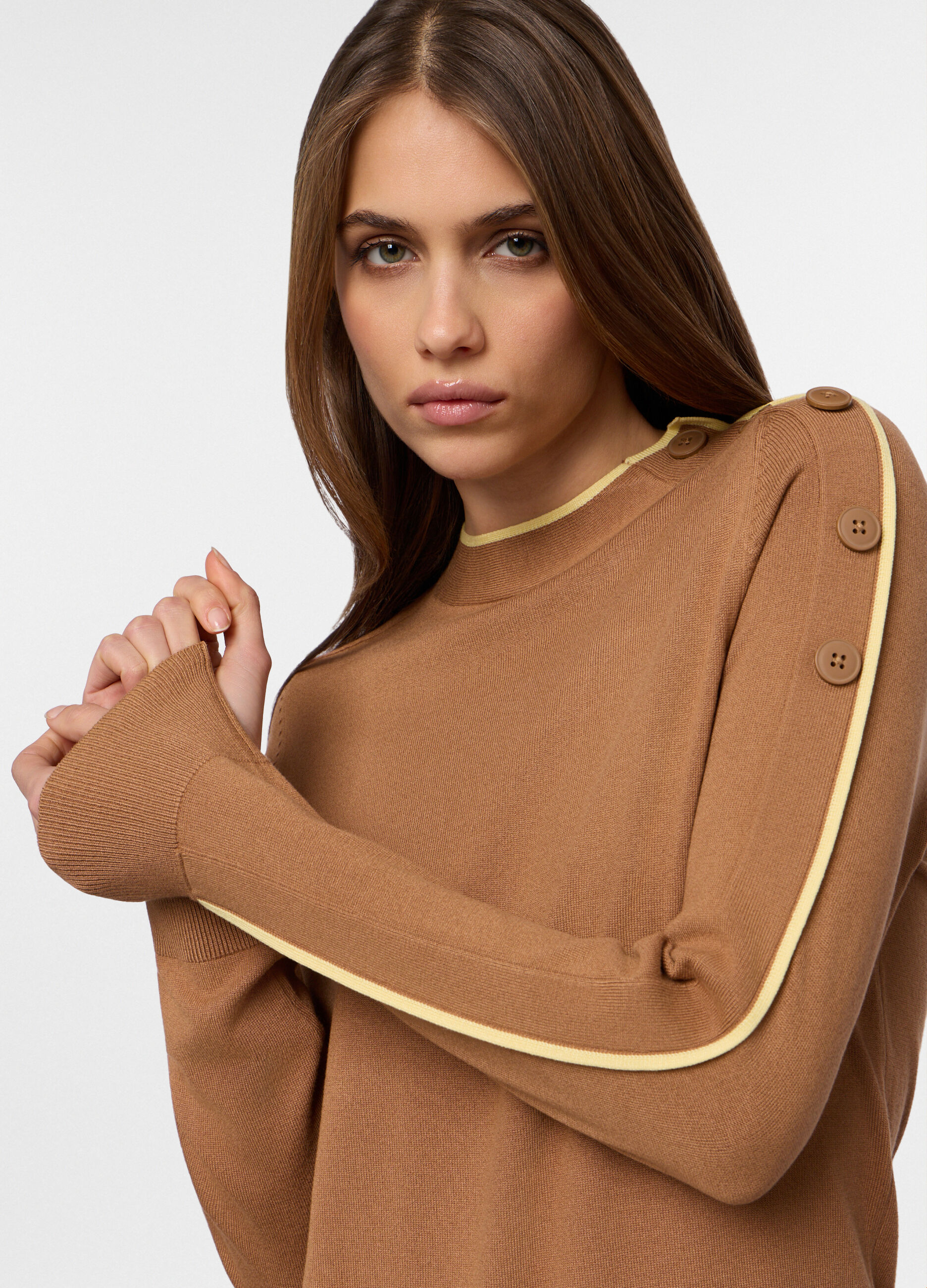 Pullover tricot misto viscosa donna_2