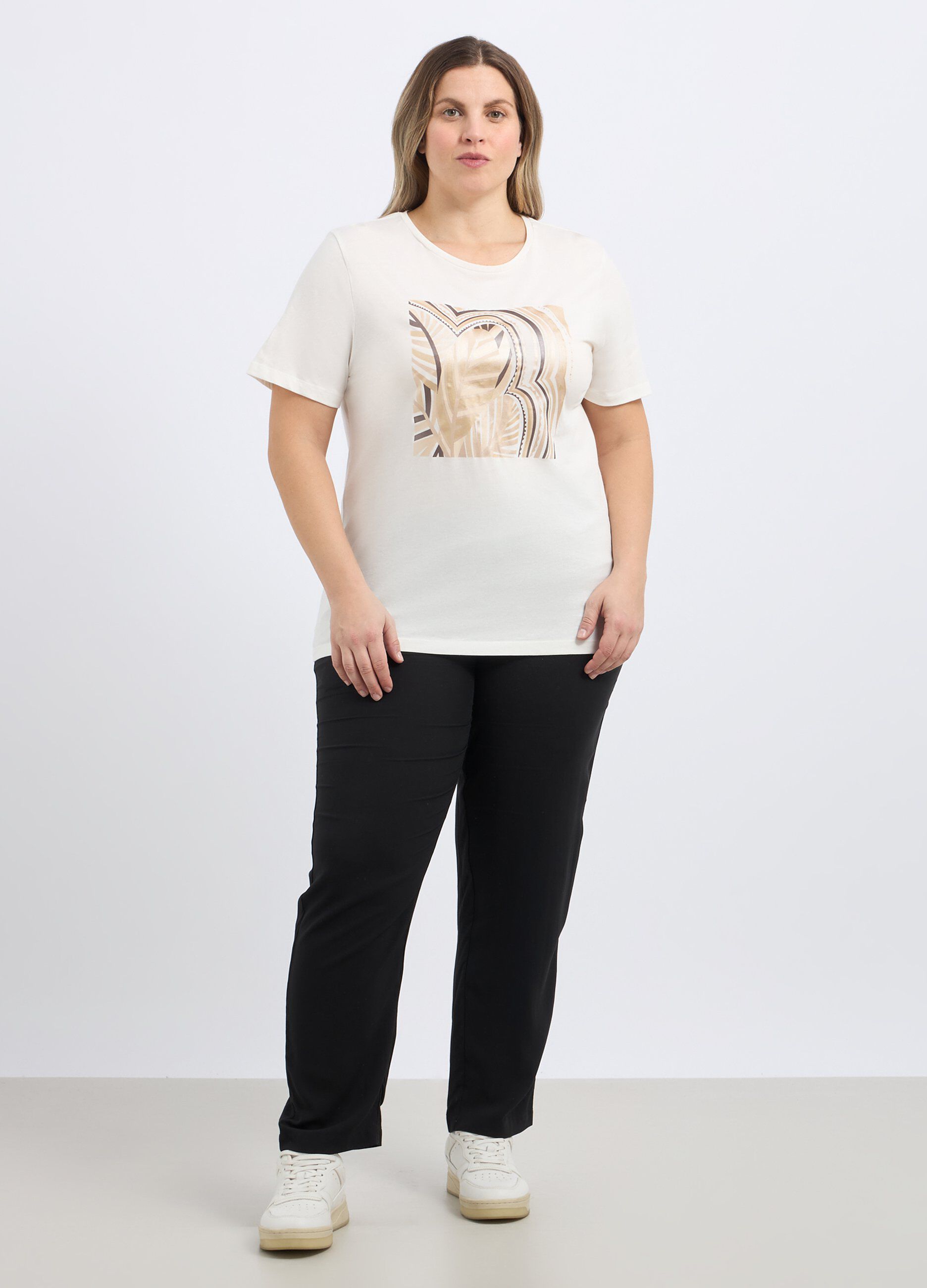 Pantaloni in pura viscosa donna curvy_0