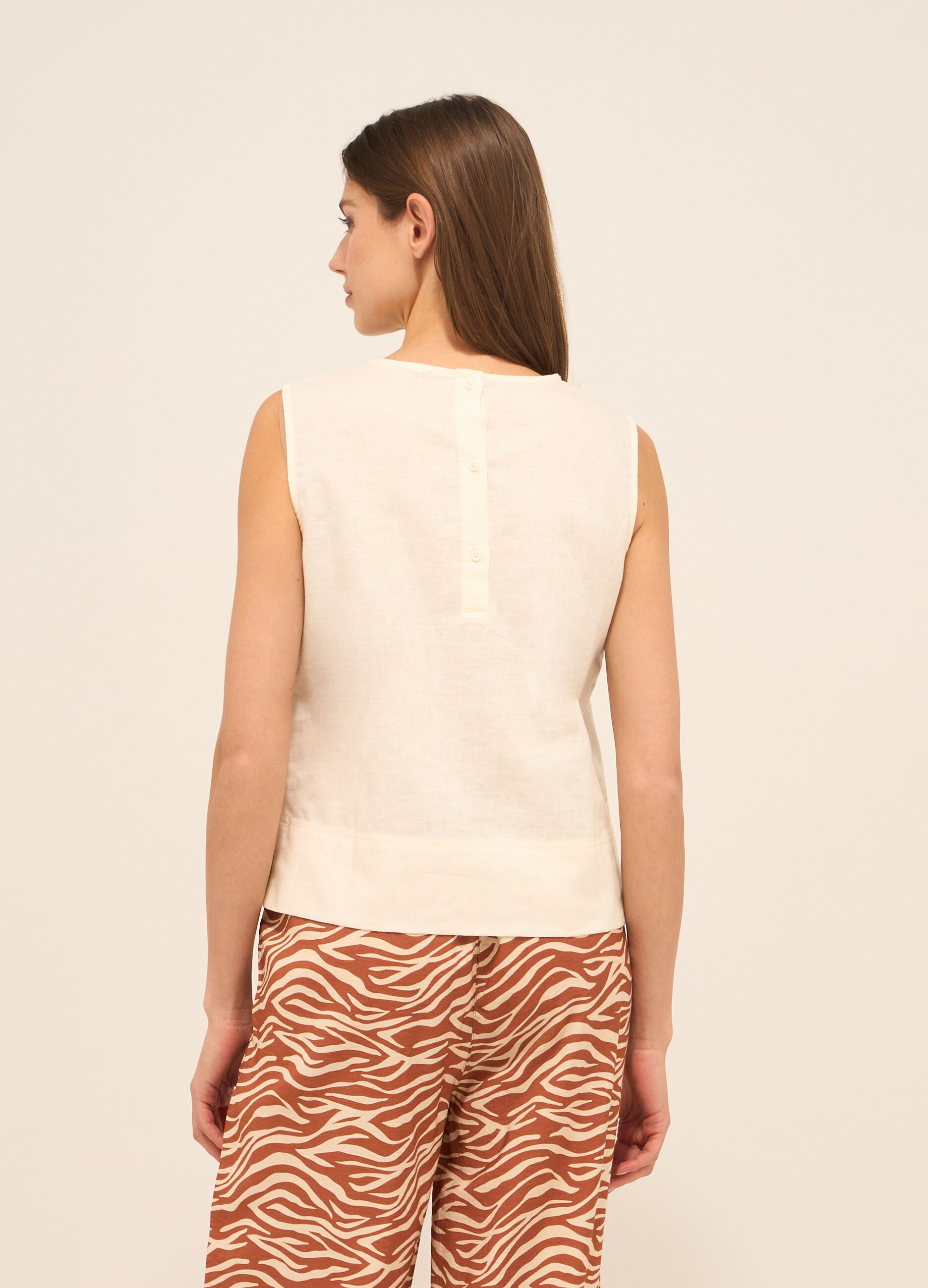 Blusa misto lino donna_1
