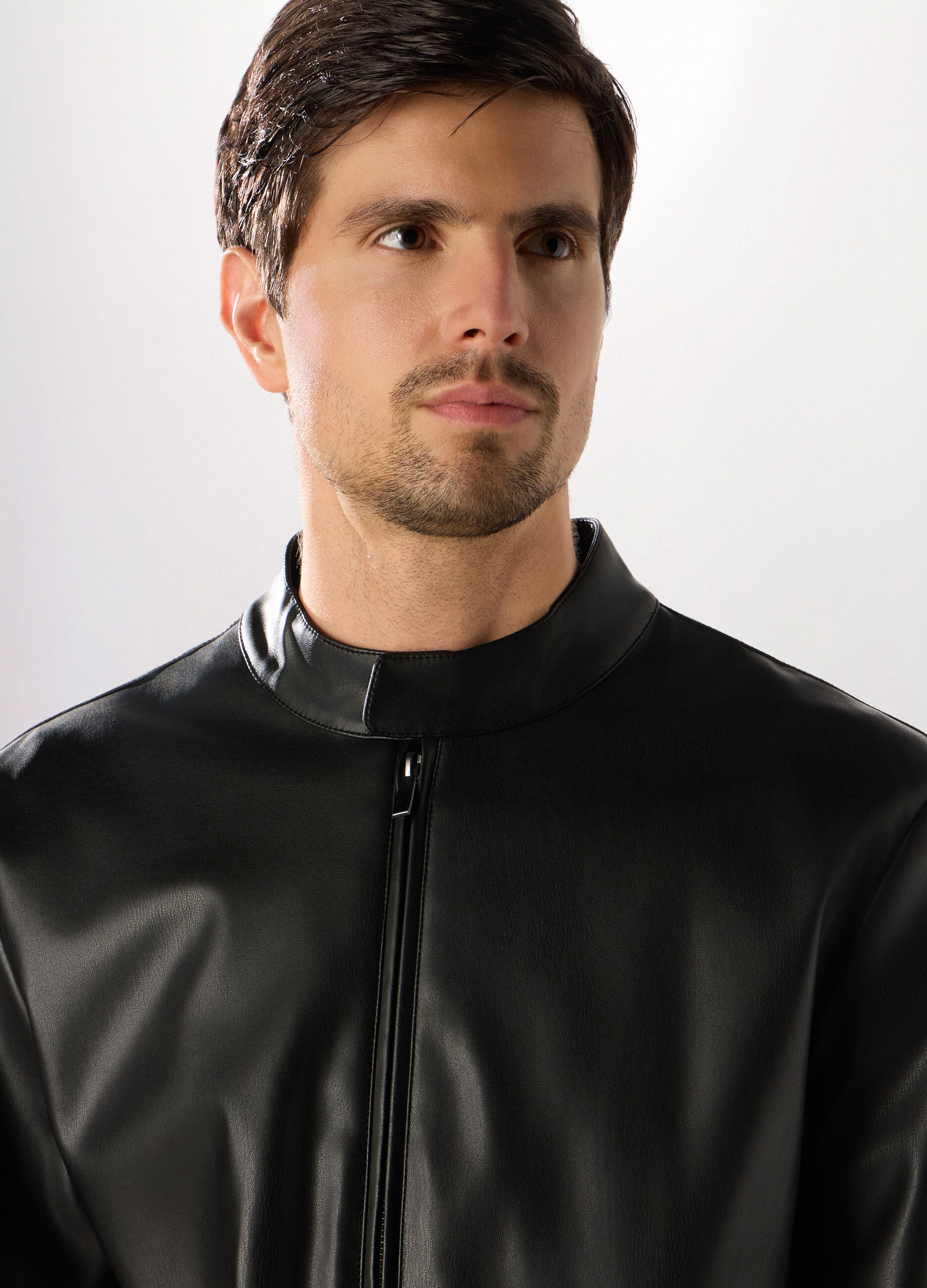 Giacca biker in ECOpelle uomo_2