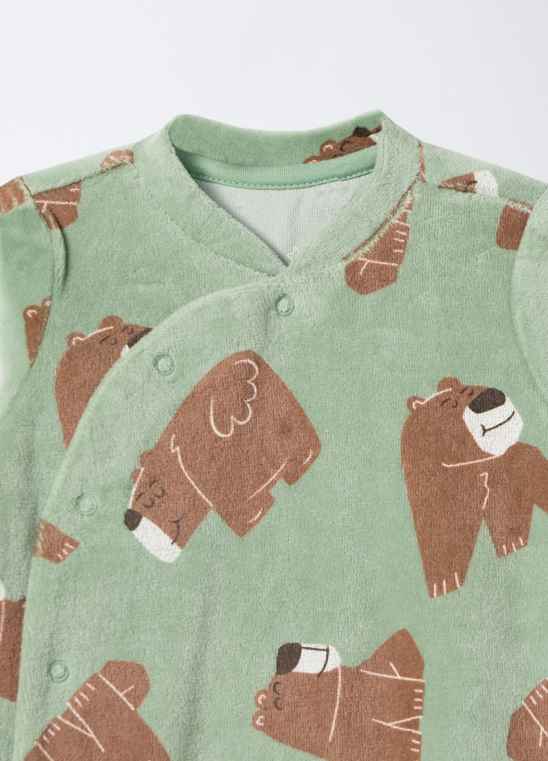 Pigiama velour misto cotone _2