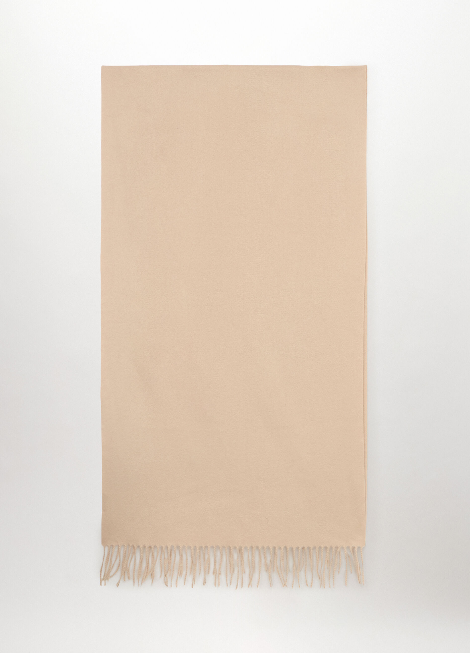 Sciarpa in flanella tinta unita uomo_0