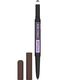 Maybelline New York Matita-Ombretto Express Brow 2-in-1, Per sopracciglia piene e naturali, Dark Brown (04)._1