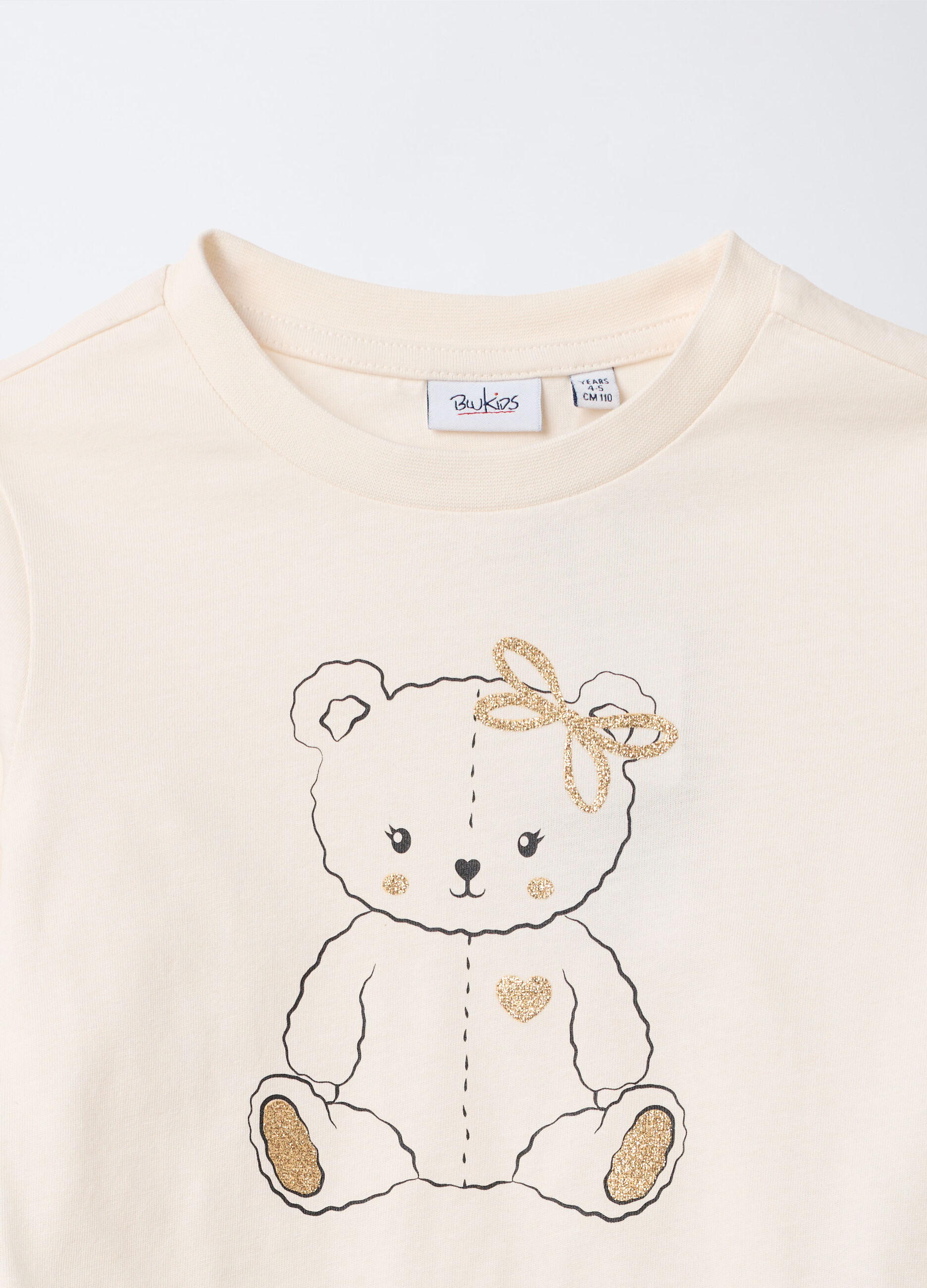 T-shirt in jersey di puro cotone bambina_2