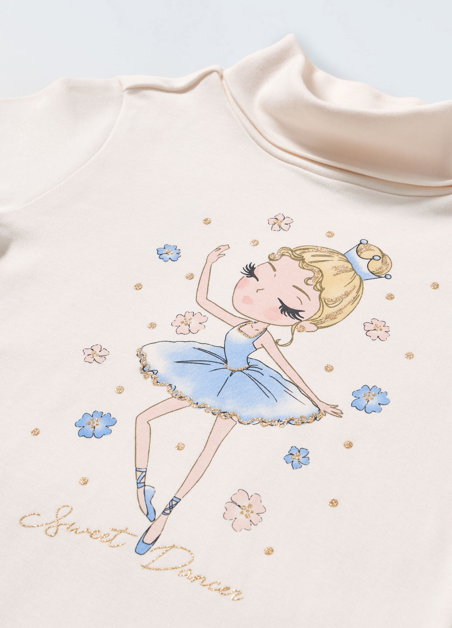 Lupetto in puro cotone bambina_1