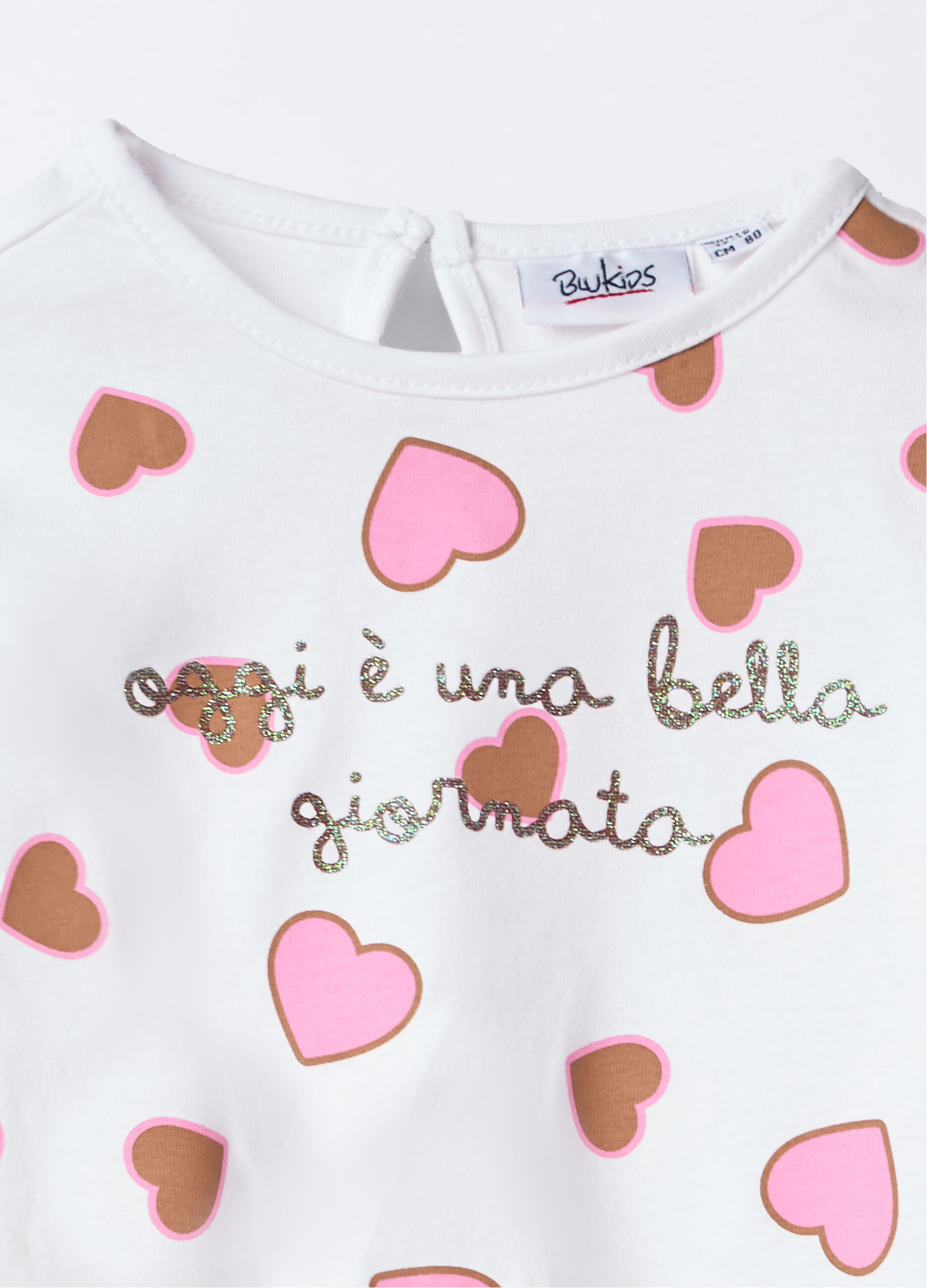 T-shirt in jersey di puro cotone bimba_2