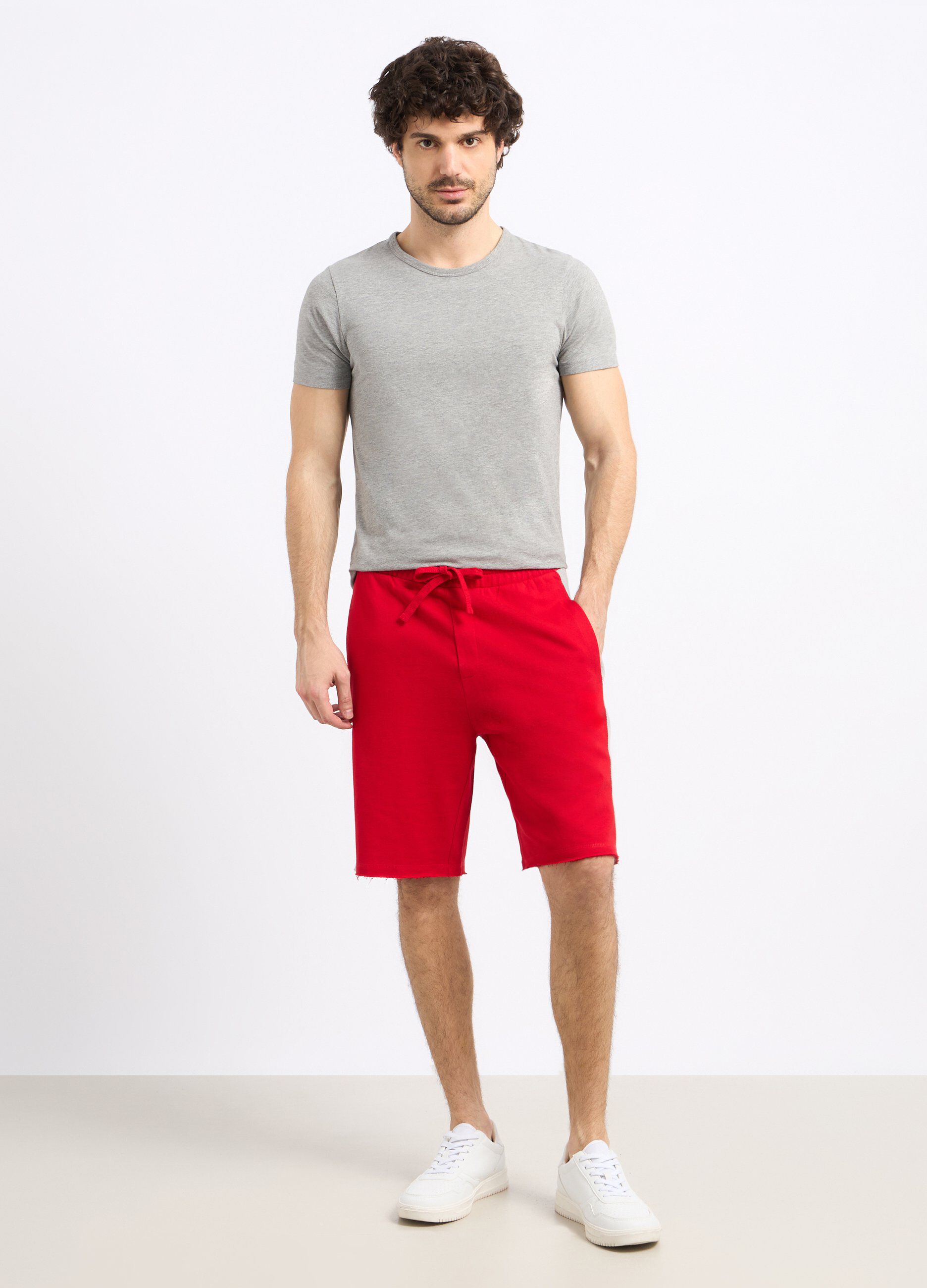 Shorts in cotone uomo_0