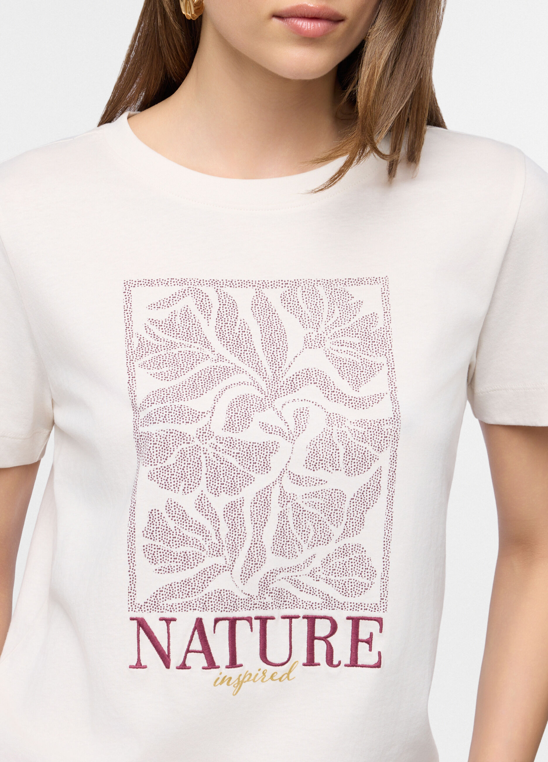 T-shirt girocollo donna_2