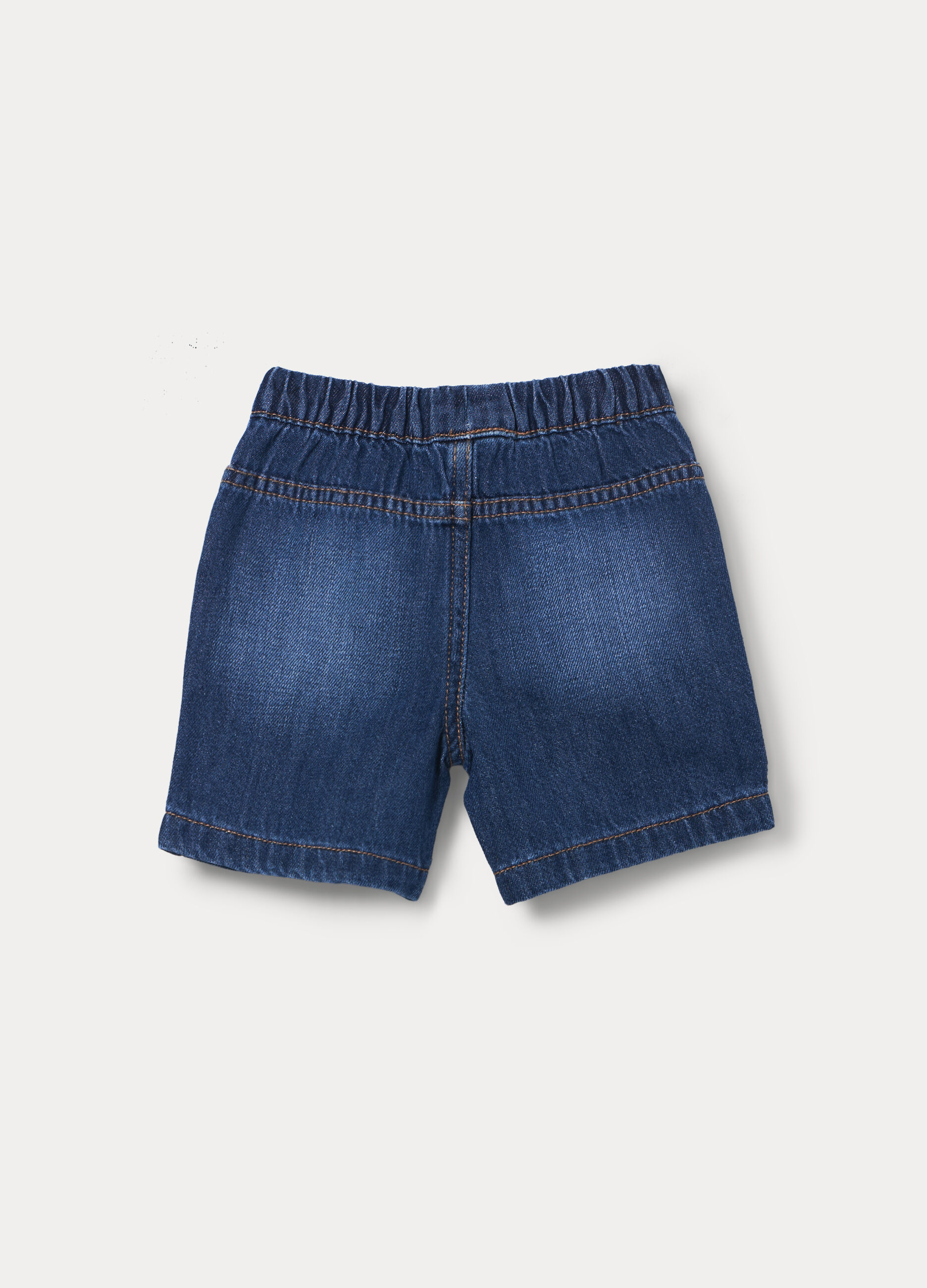 Shorts in denim misto cotone bimbo_1
