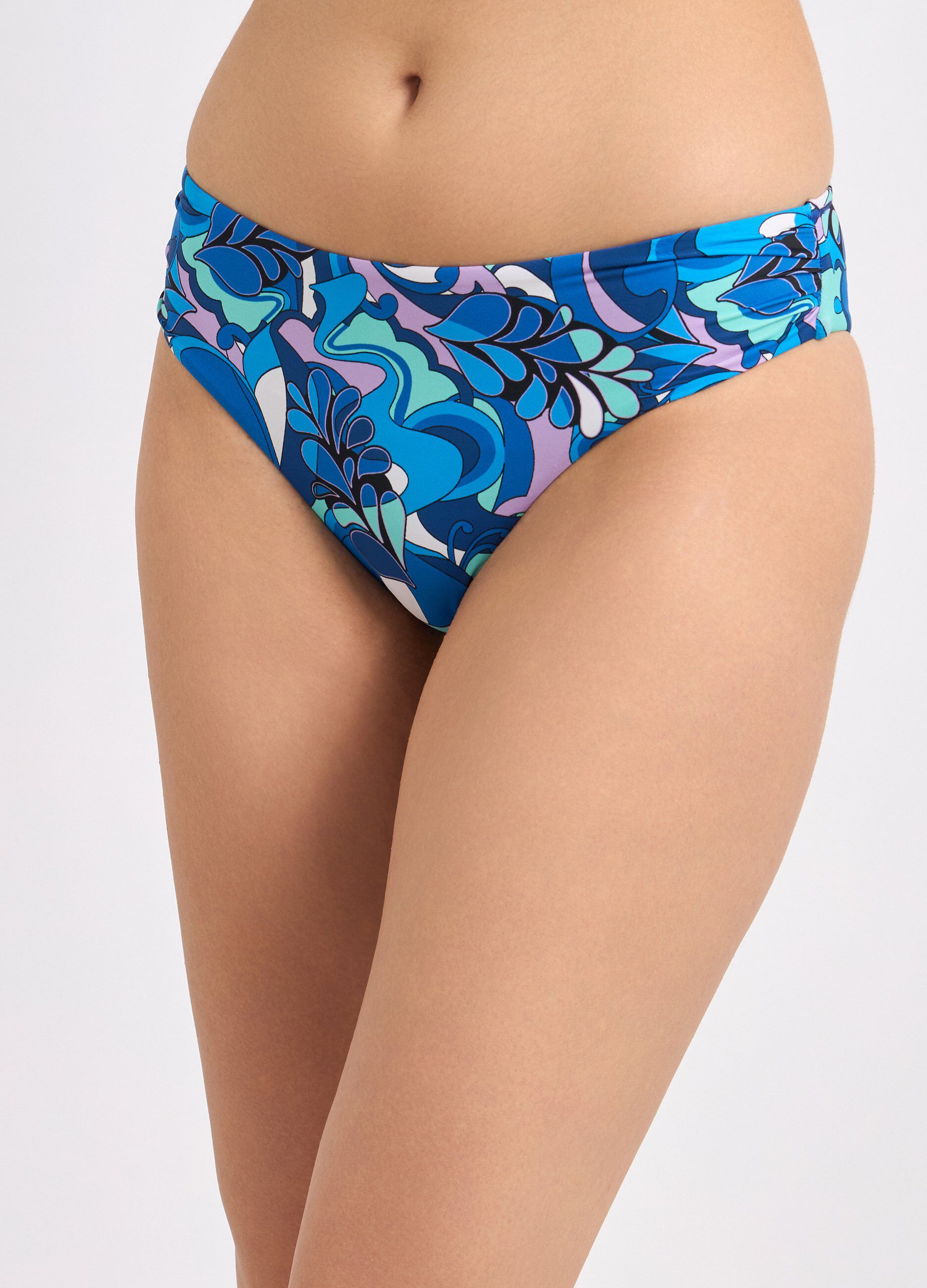 Slip bikini con stampa donna_2