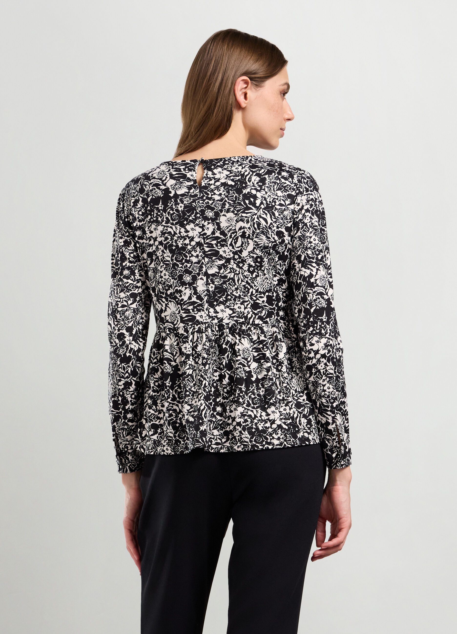 T-shirt con stampa donna_1