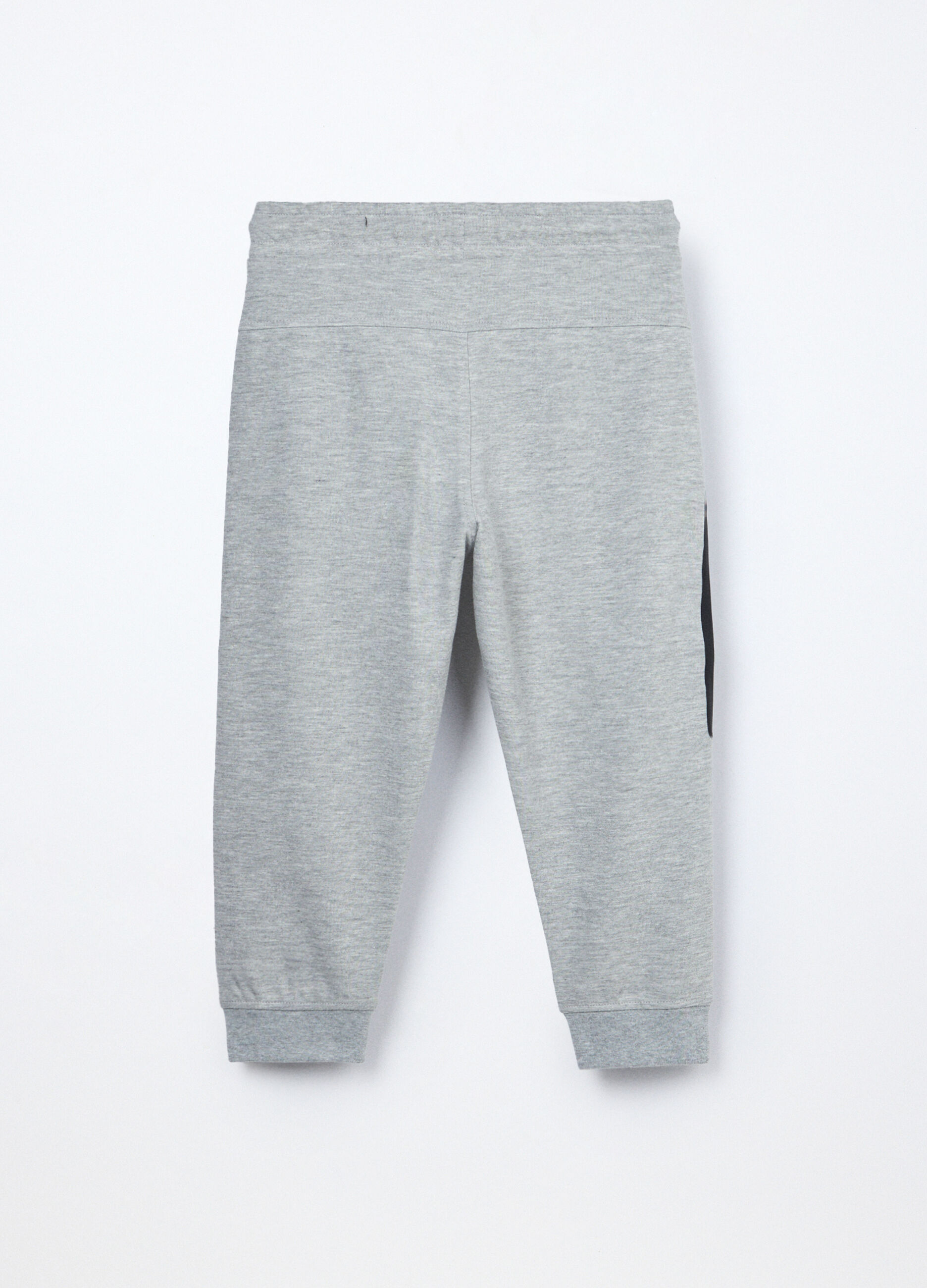 Jogger in denim misto cotone bambino_1