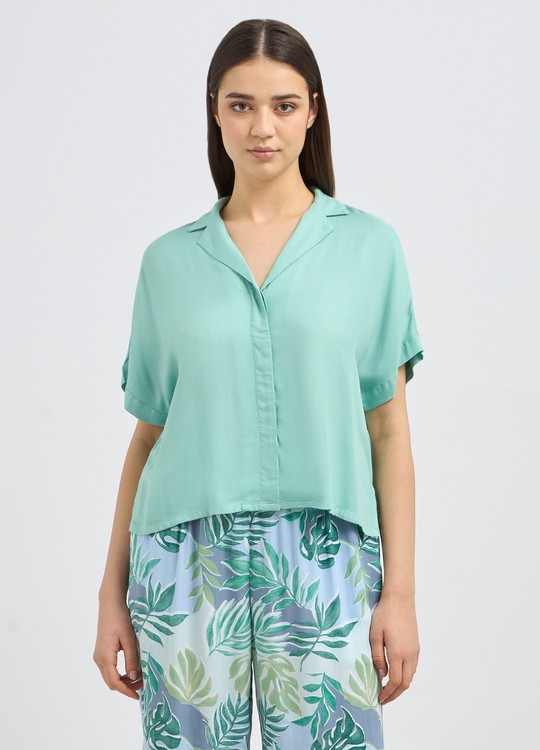 Top pigiama in pura viscosa donna_0