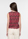 Blusa fit regular girocollo in puro cotone donna_1