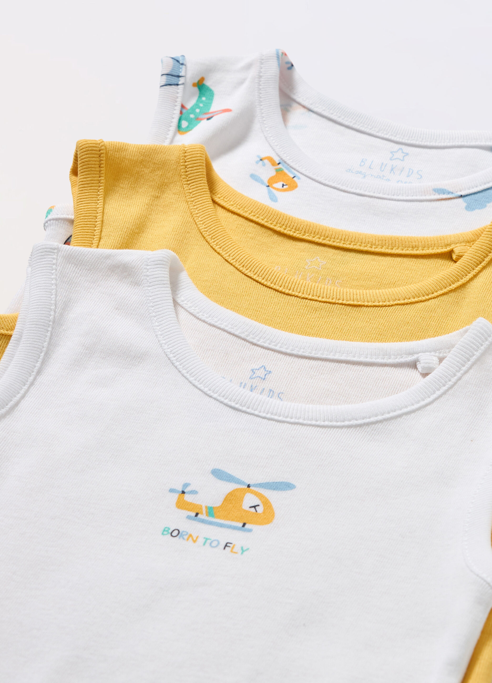 Pack 3 body in puro cotone neonato_1