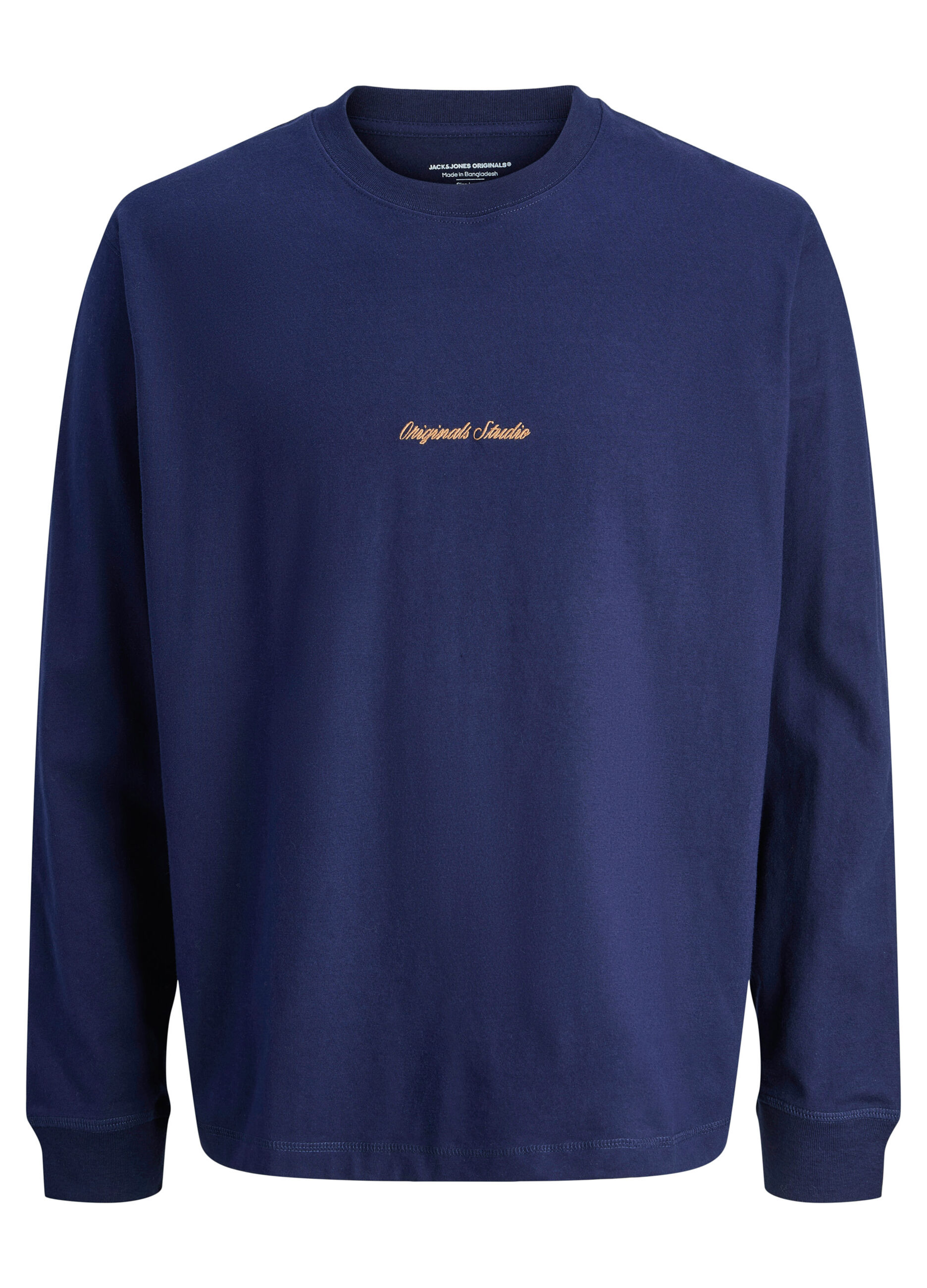 Felpa girocollo con logo uomo_6