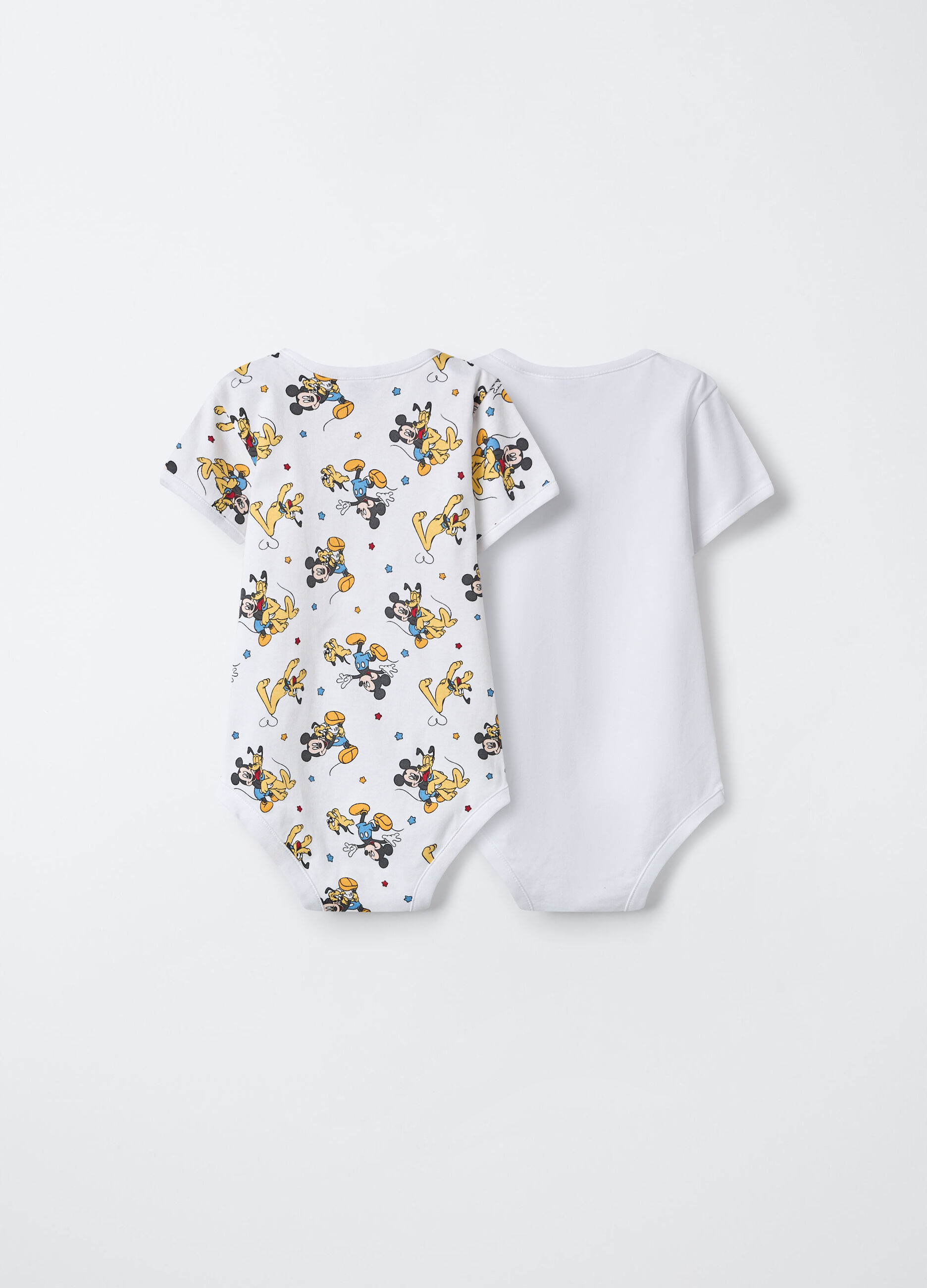 Pack 2 body Disney in interlock di puro cotone neonato_1