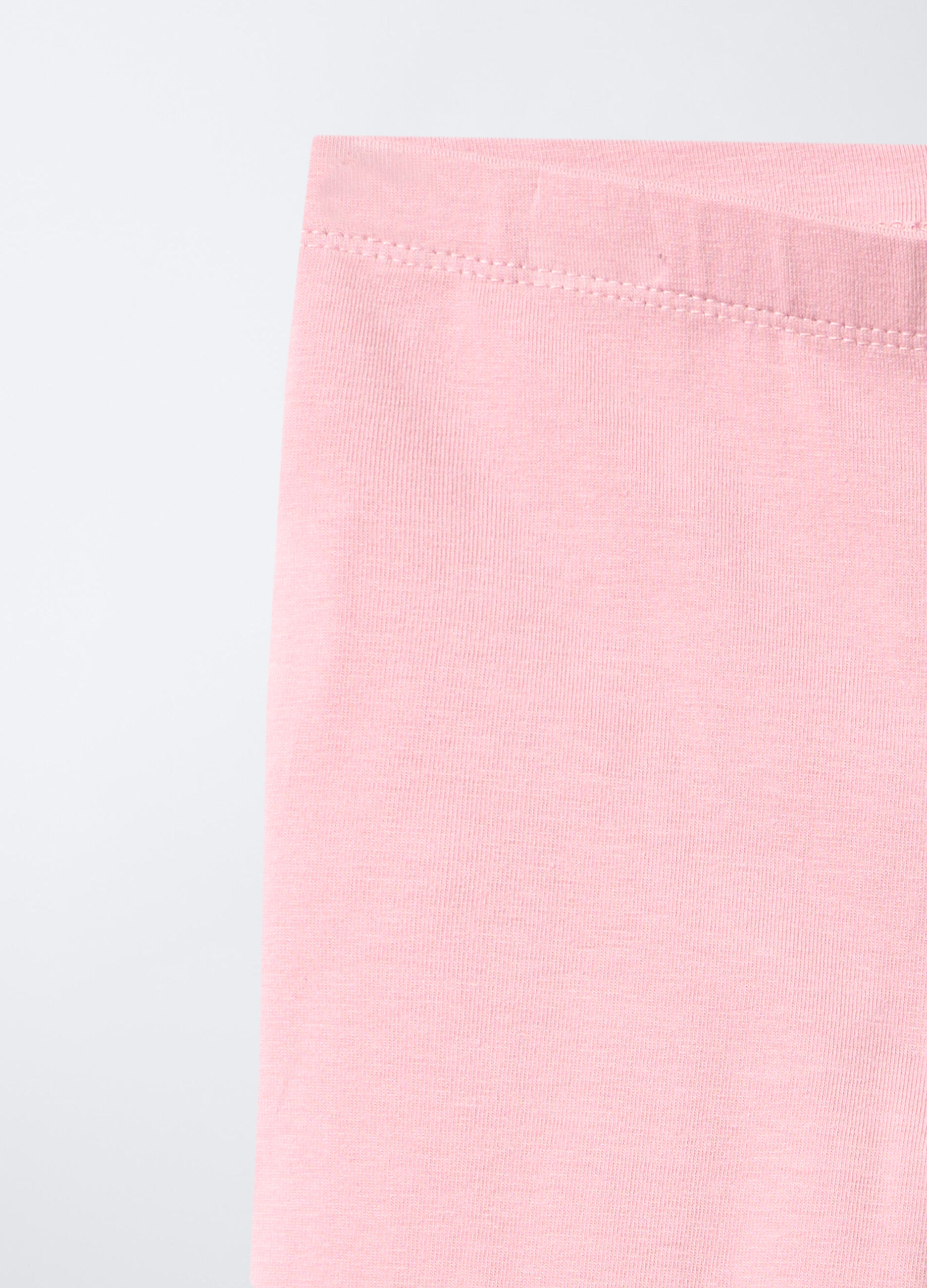 Leggings in jersey di cotone stretch Slim Fit bambina_2