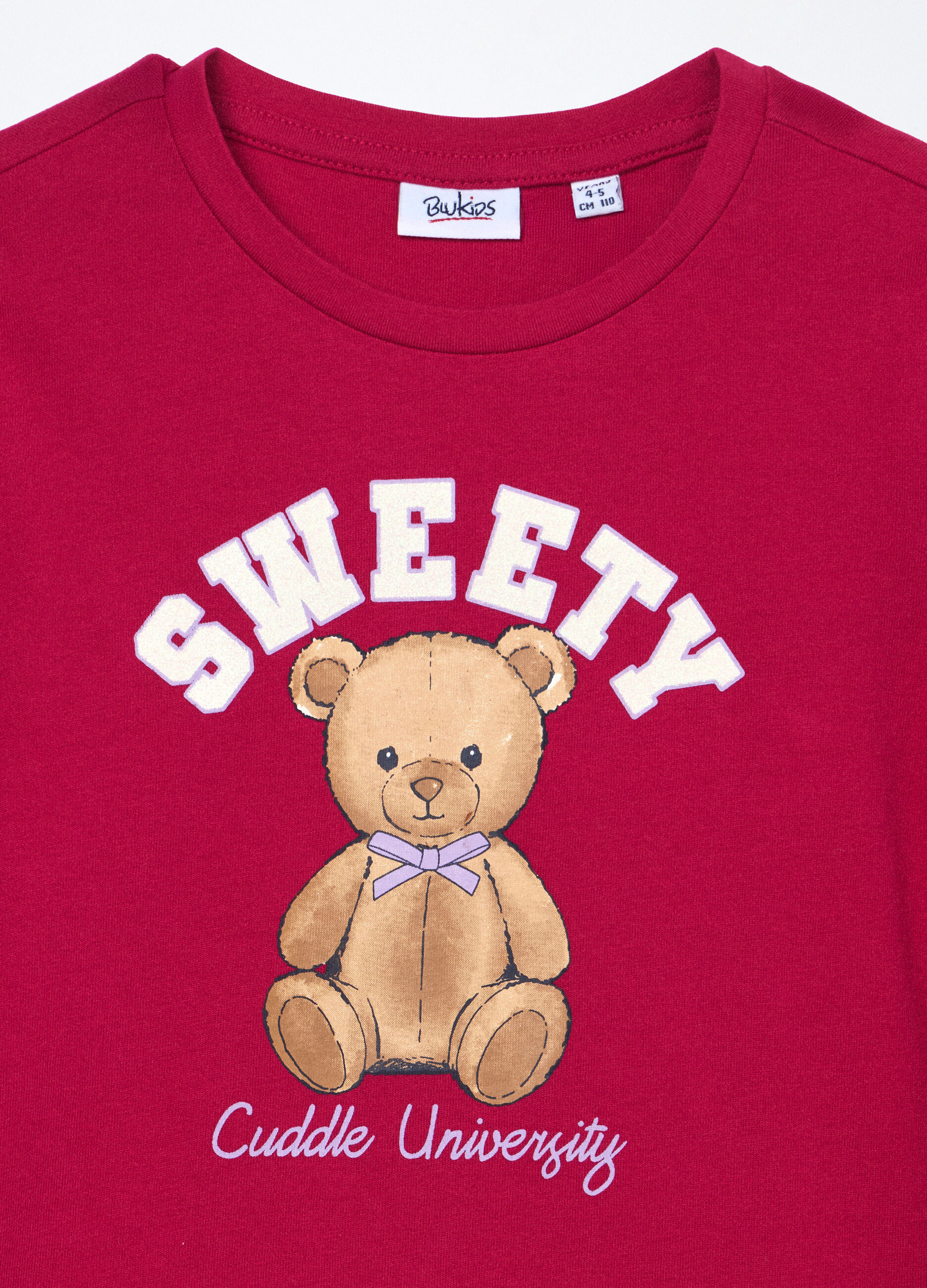 T-shirt in jersey di puro cotone bambina_2