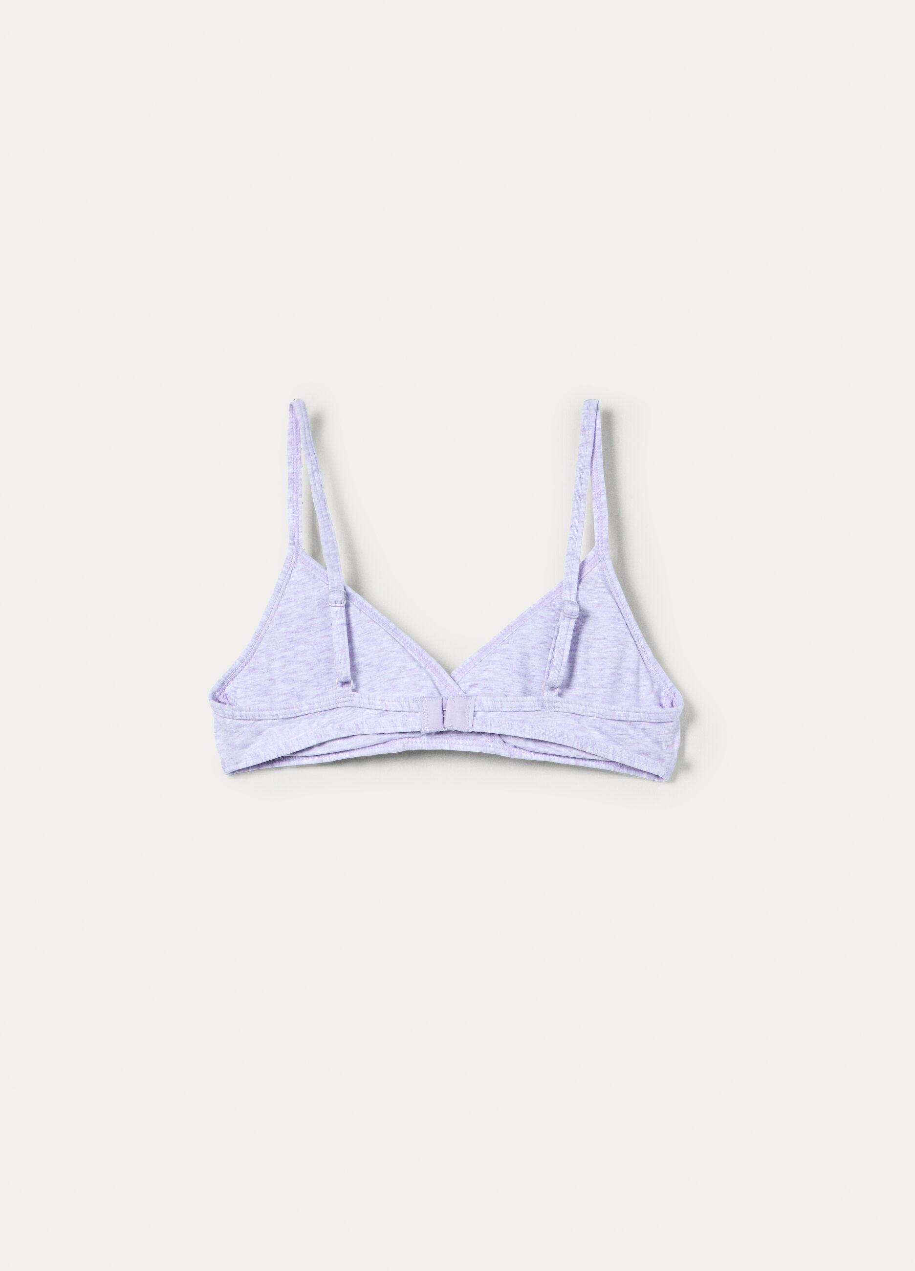 Reggiseno a triangolo in jersey di cotone stretch _1