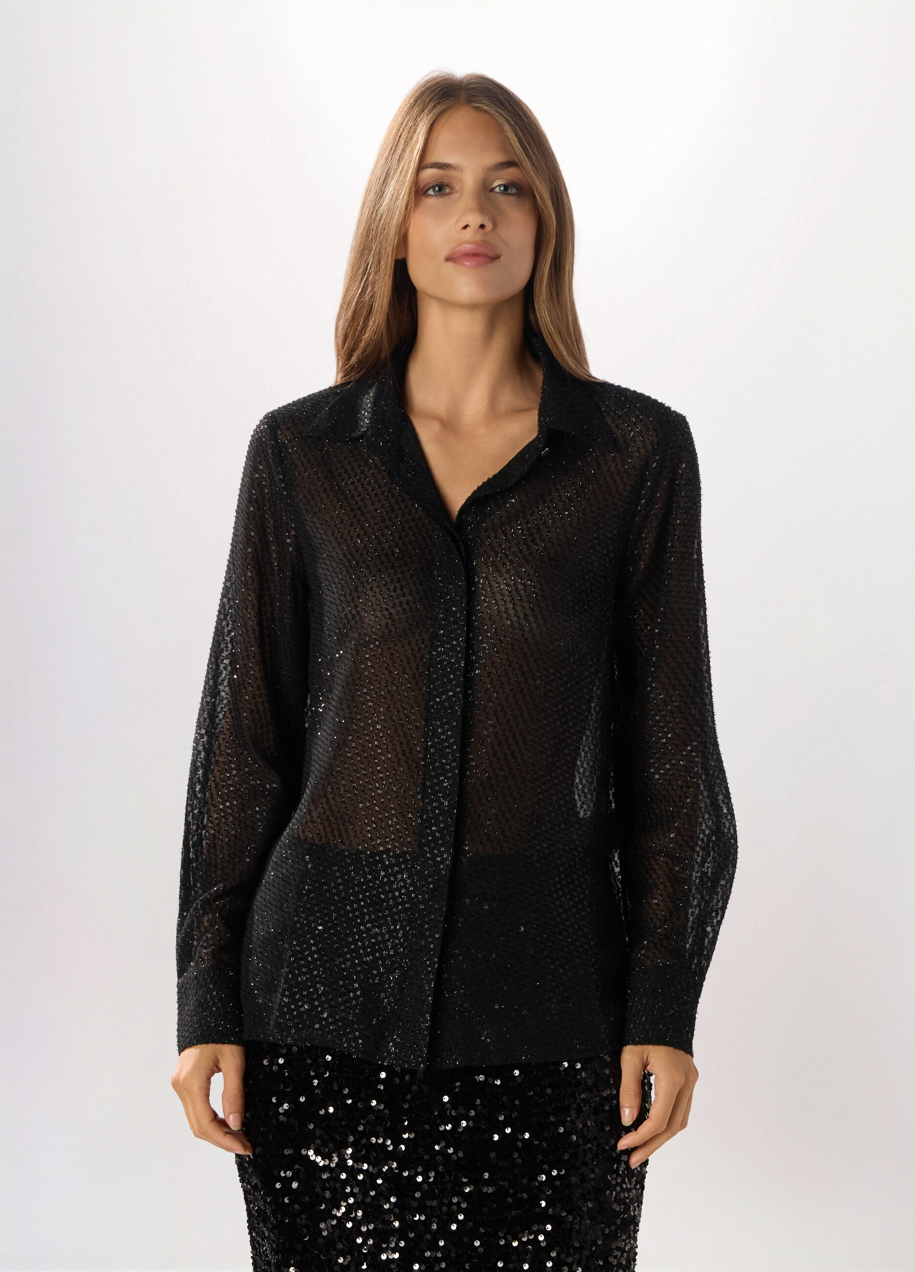 Camicia a maniche lunghe donna_0