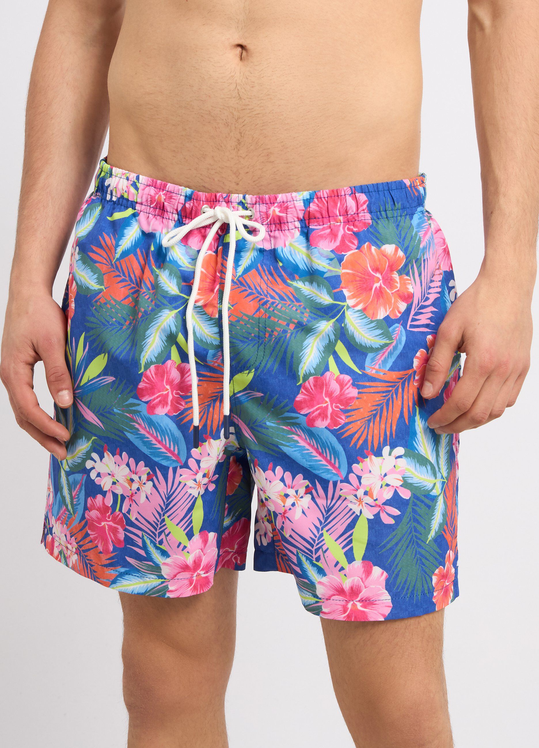 Costume shorts con stampa uomo_2